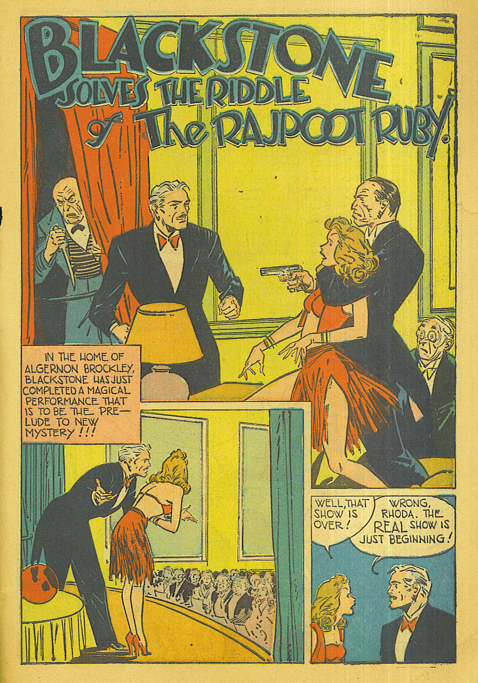 Read online Super-Magician Comics comic -  Issue #40 - 43