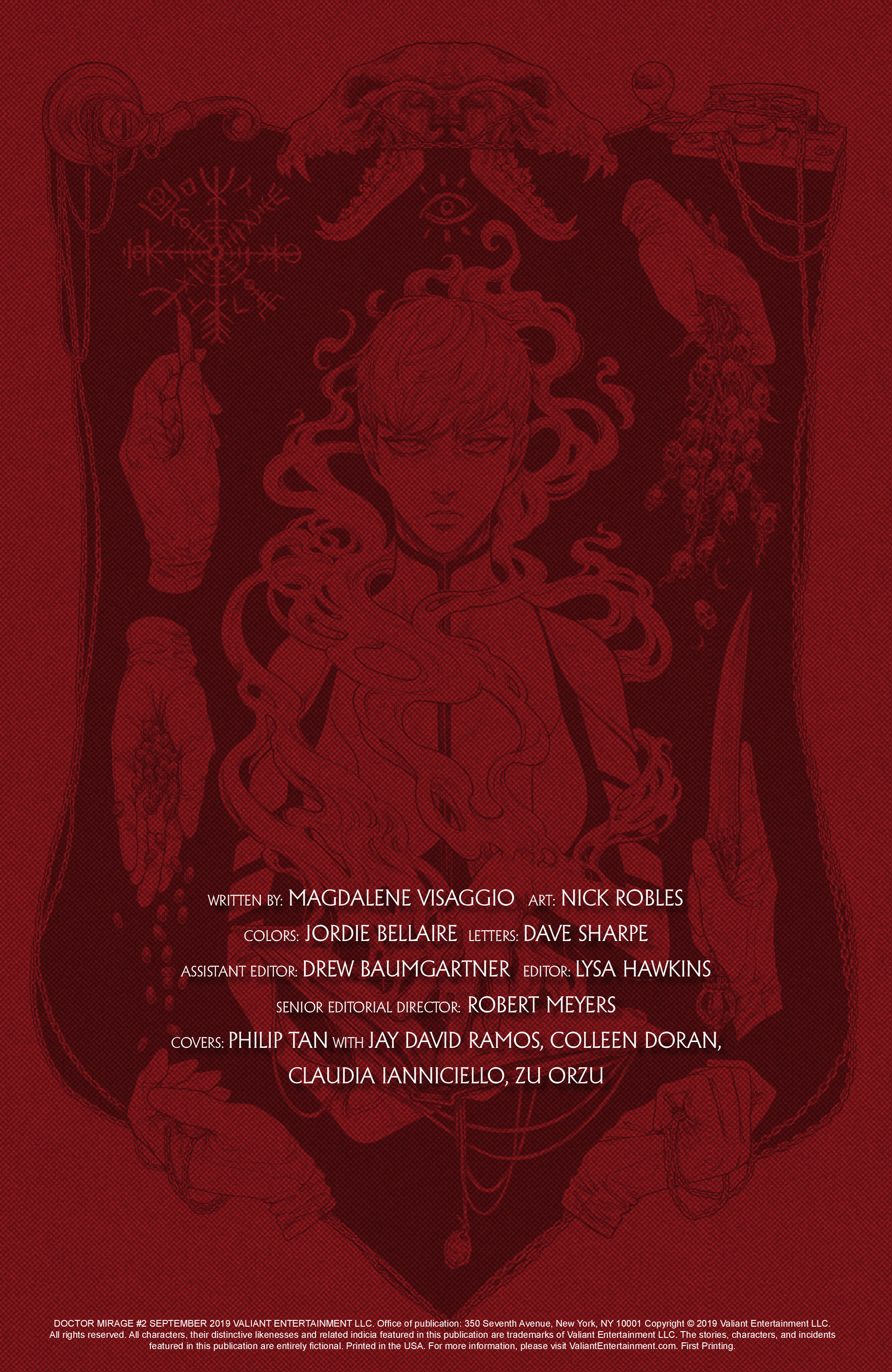 Read online Doctor Mirage comic -  Issue #2 - 2