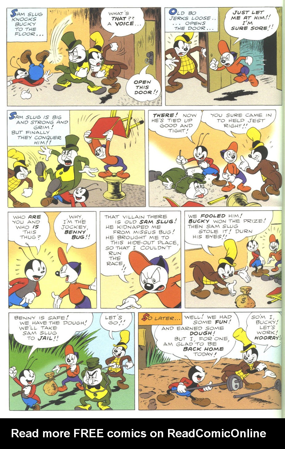 Read online Walt Disney's Comics and Stories comic -  Issue #610 - 36