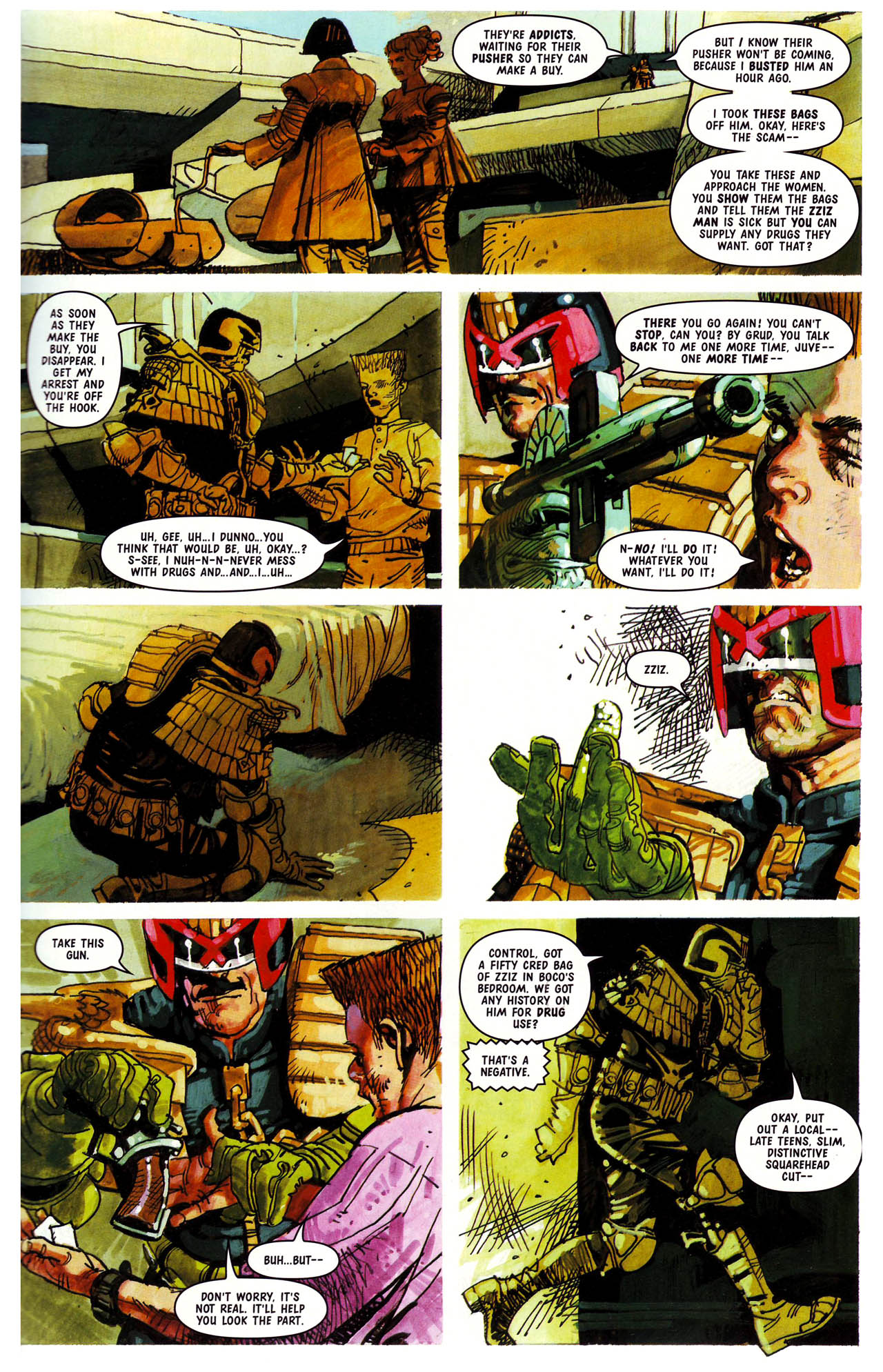 Read online Judge Dredd Megazine (vol. 4) comic -  Issue #4 - 13