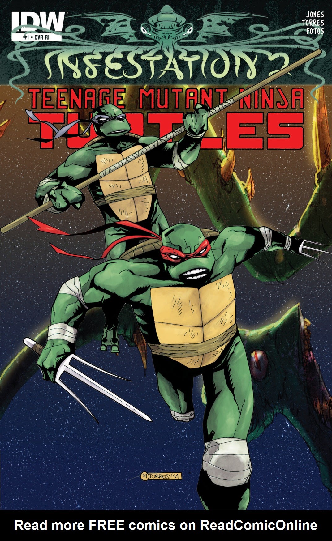 Read online Infestation 2: Teenage Mutant Ninja Turtles comic -  Issue #1 - 3