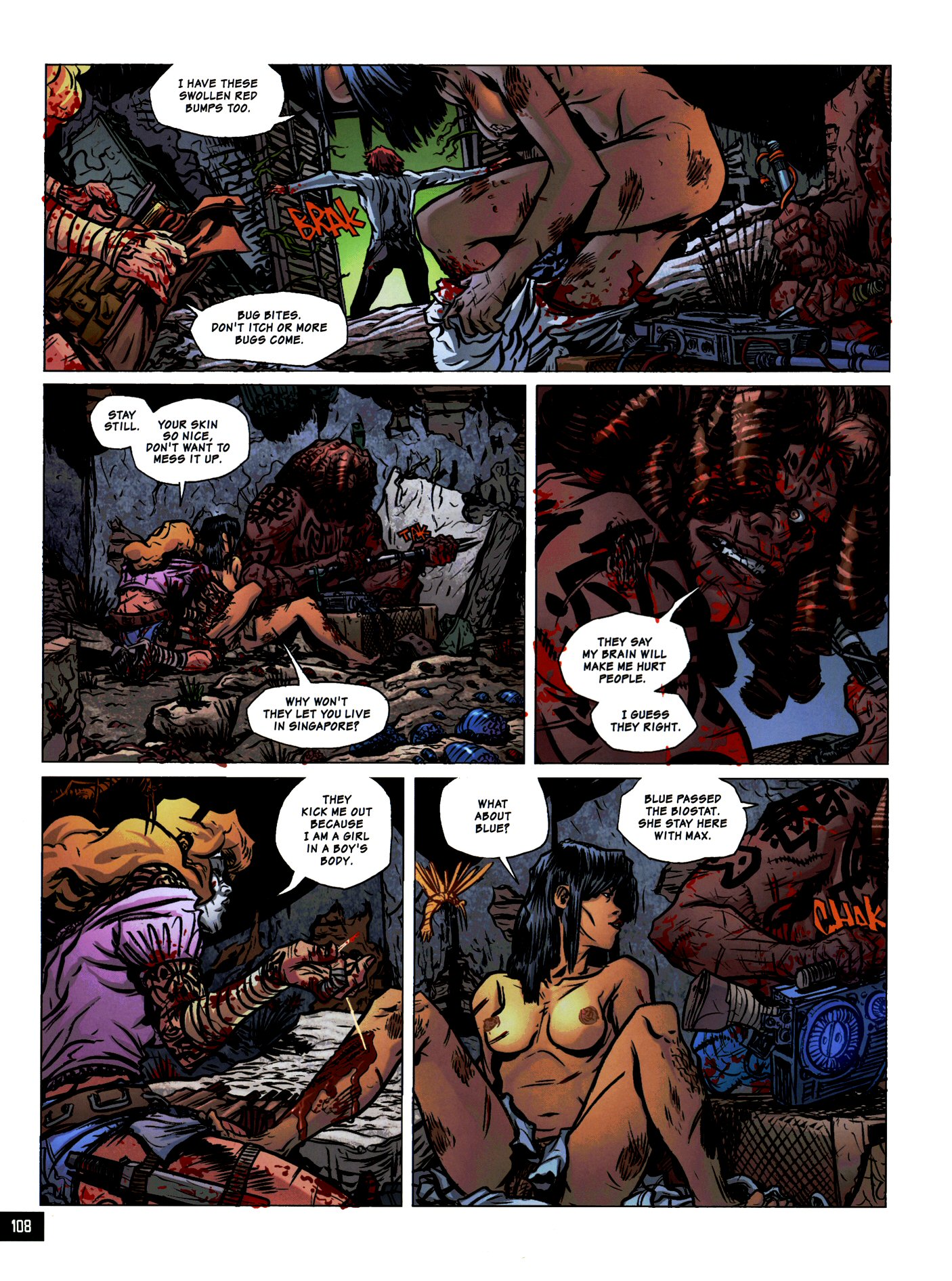 Read online Fluorescent Black comic -  Issue # TPB (Part 2) - 5