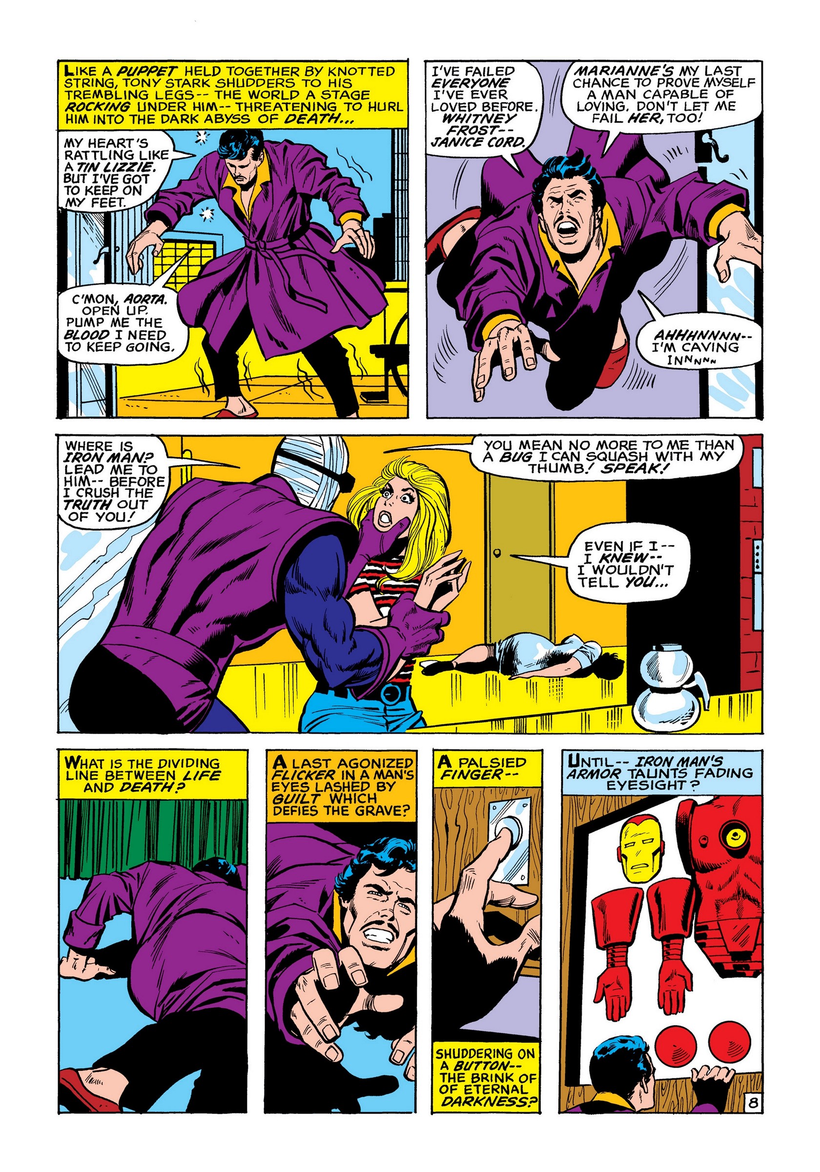Read online Marvel Masterworks: The Invincible Iron Man comic -  Issue # TPB 8 (Part 2) - 16