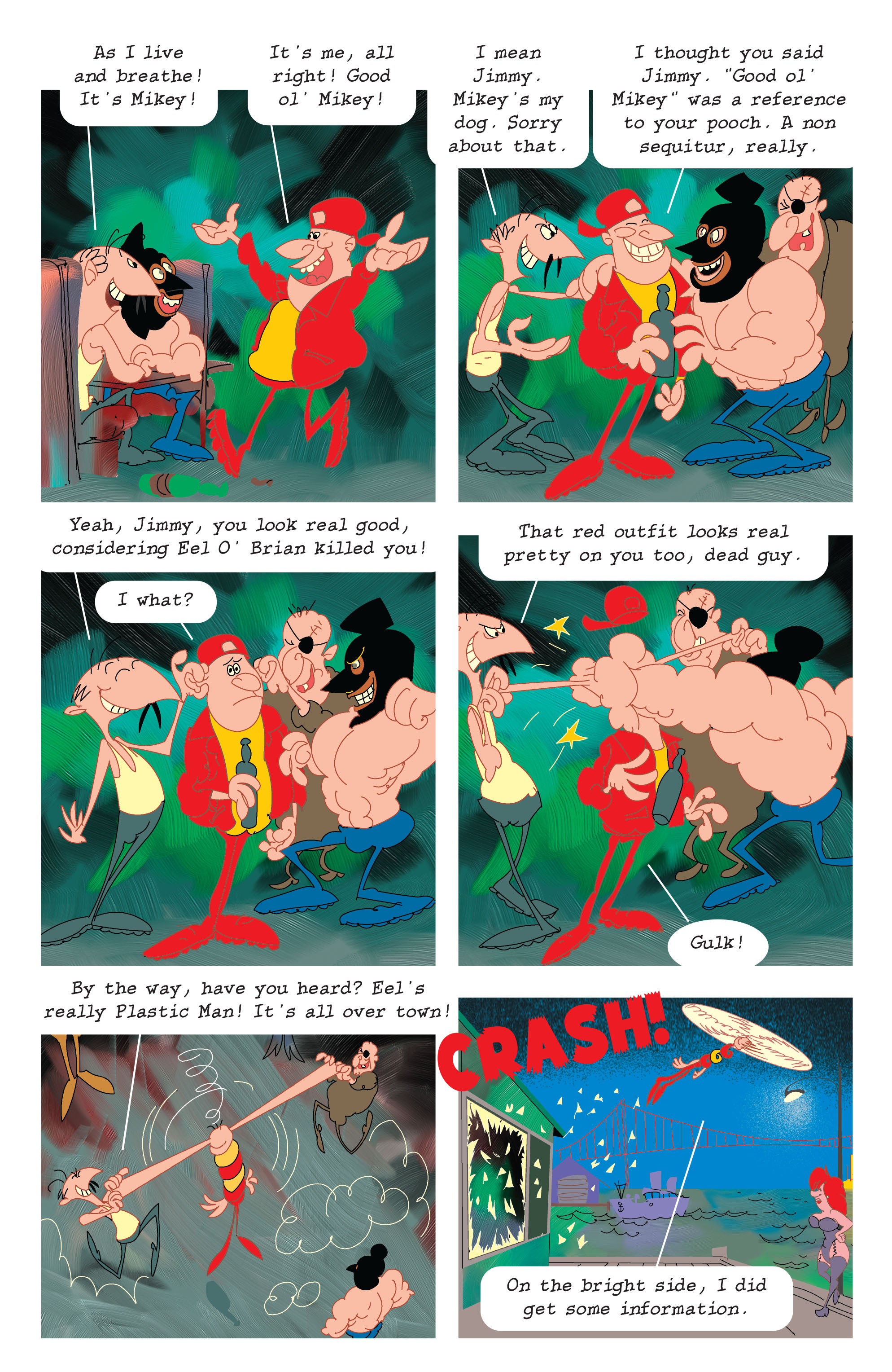 Read online Plastic Man (2004) comic -  Issue #4 - 10