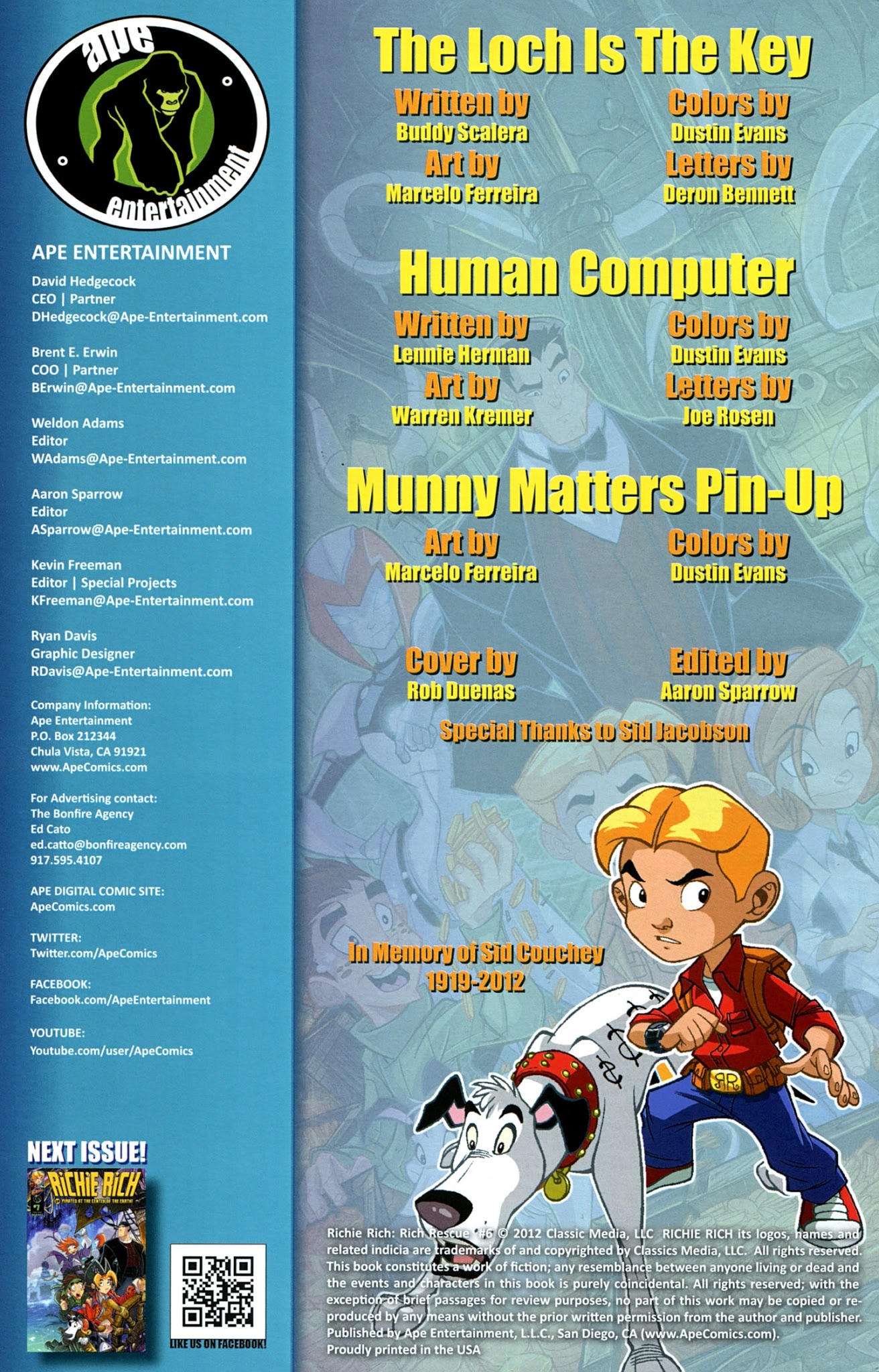 Read online Richie Rich: Rich Rescue comic -  Issue #6 - 2