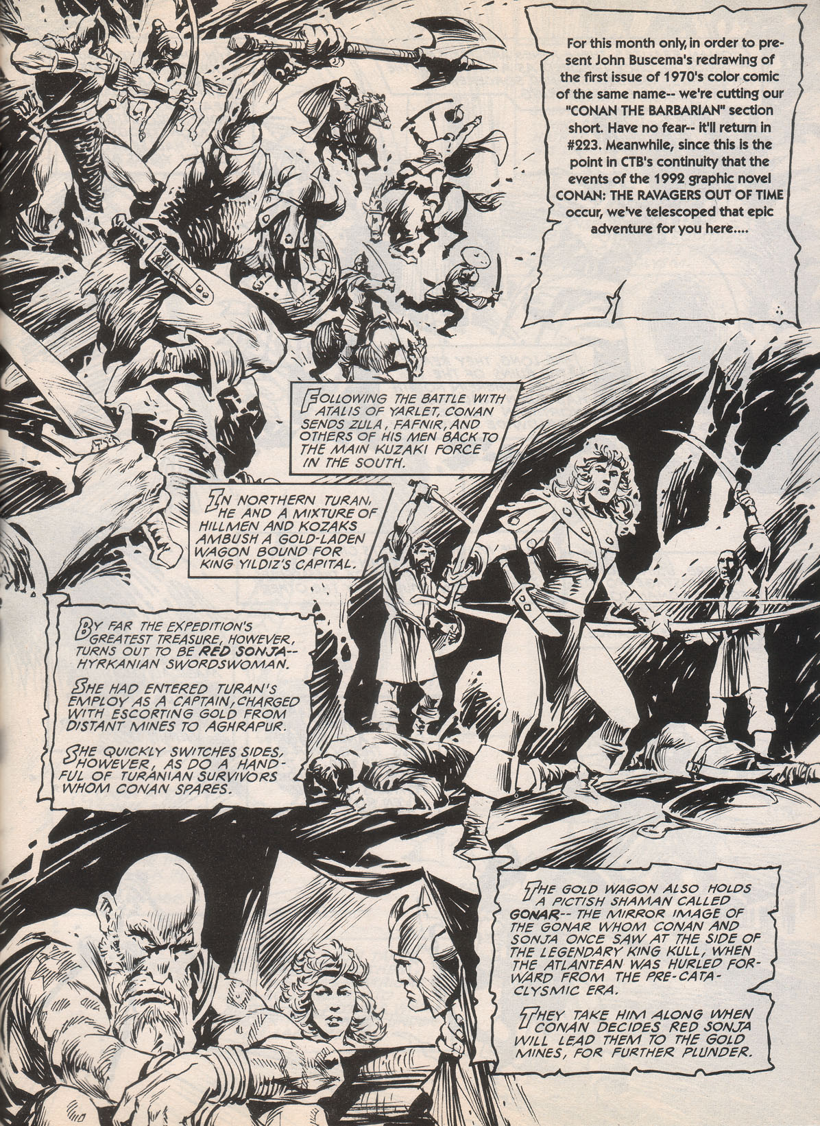 Read online The Savage Sword Of Conan comic -  Issue #222 - 61