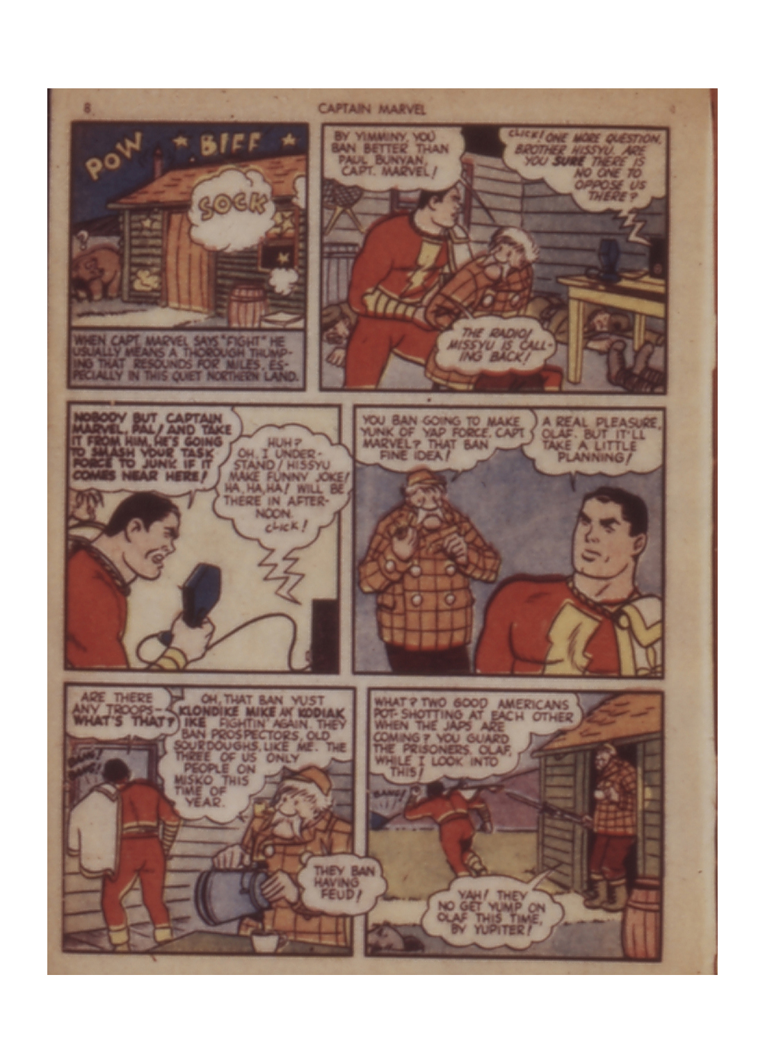 Read online Captain Marvel Adventures comic -  Issue #16 - 8