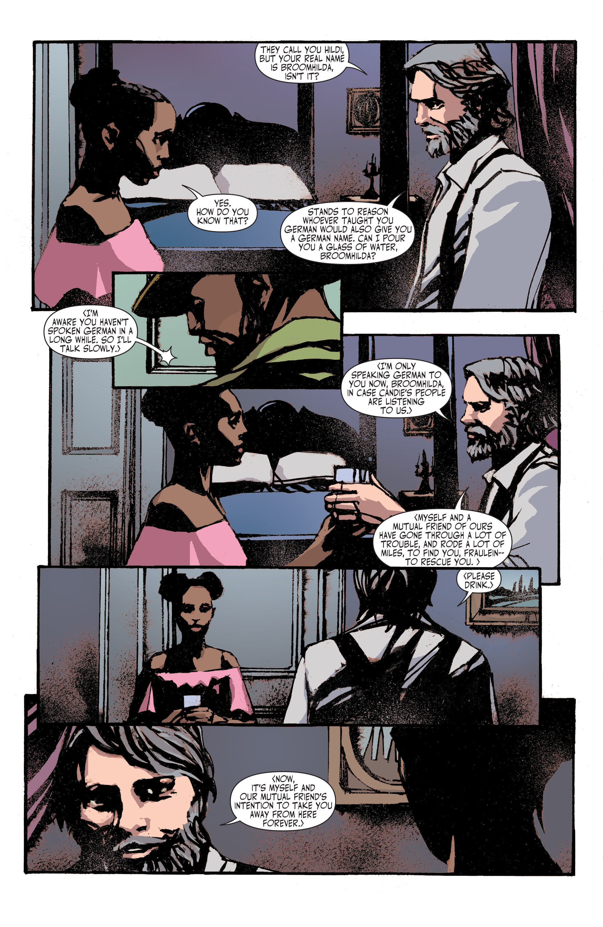 Read online Django Unchained comic -  Issue #5 - 28