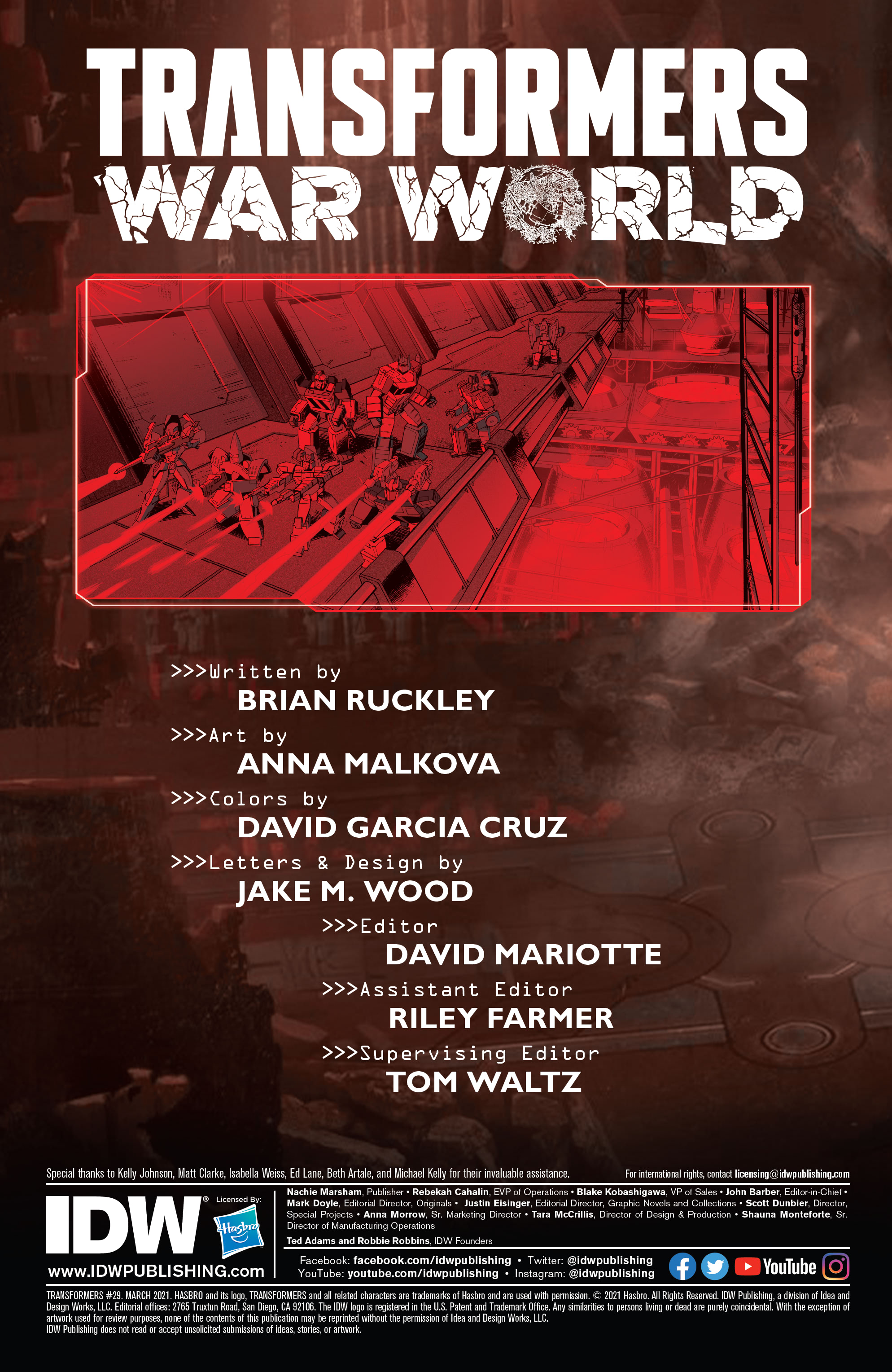 Read online Transformers (2019) comic -  Issue #29 - 2