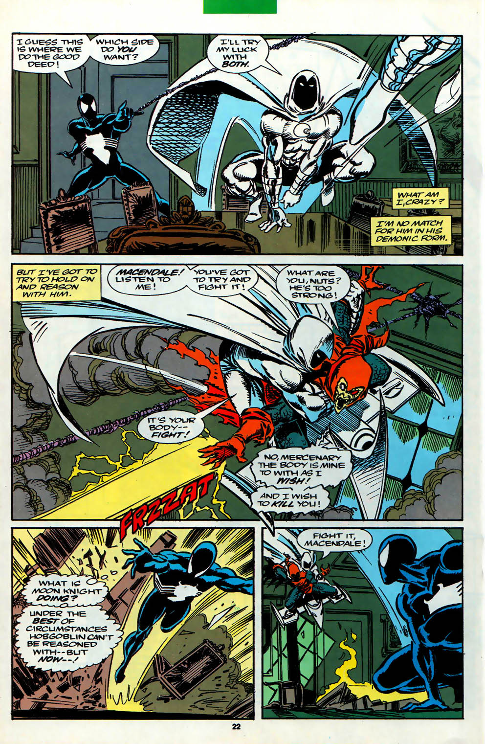 Read online Marc Spector: Moon Knight comic -  Issue #33 - 16