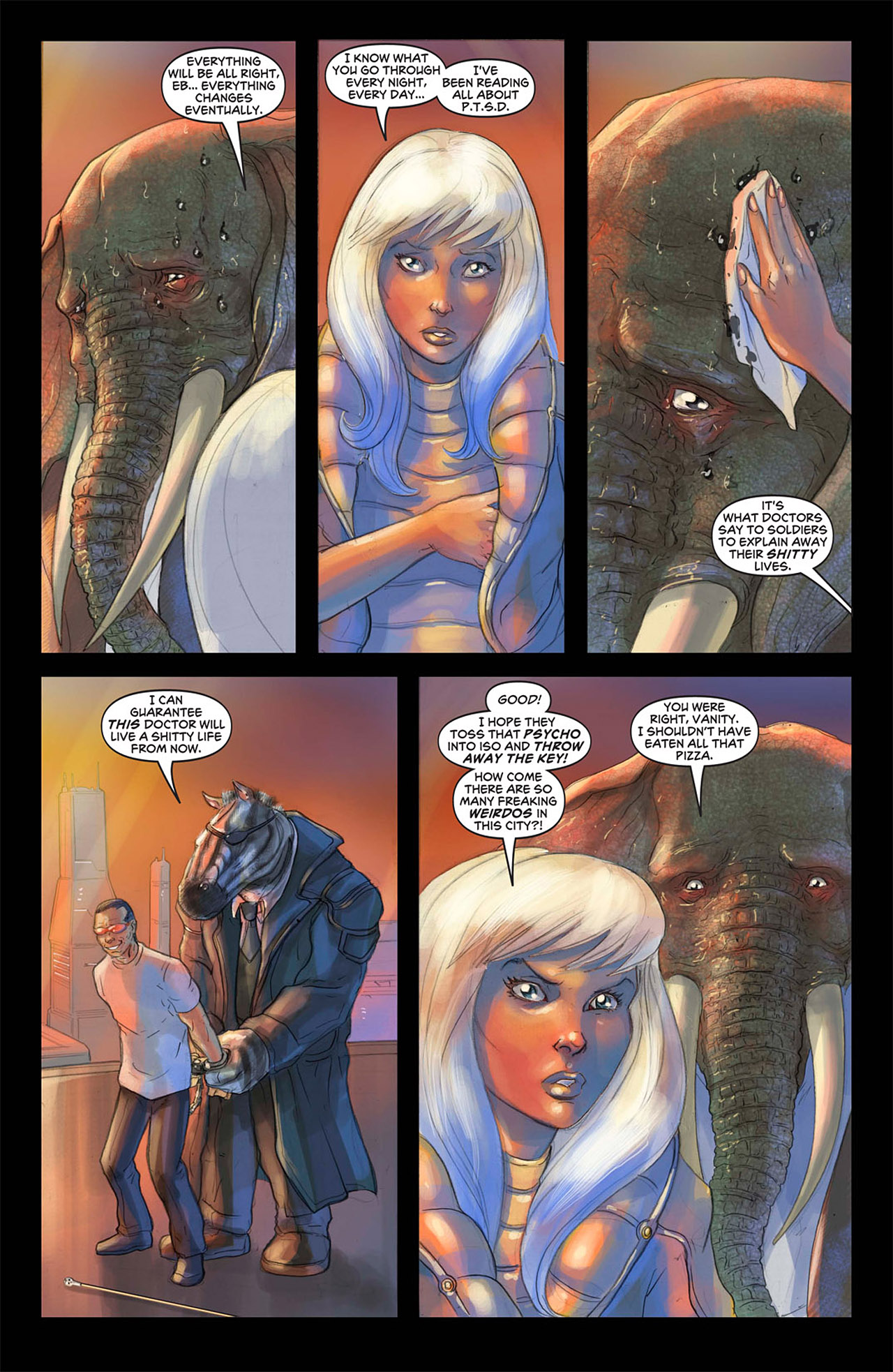 Read online Elephantmen comic -  Issue #37 - 22