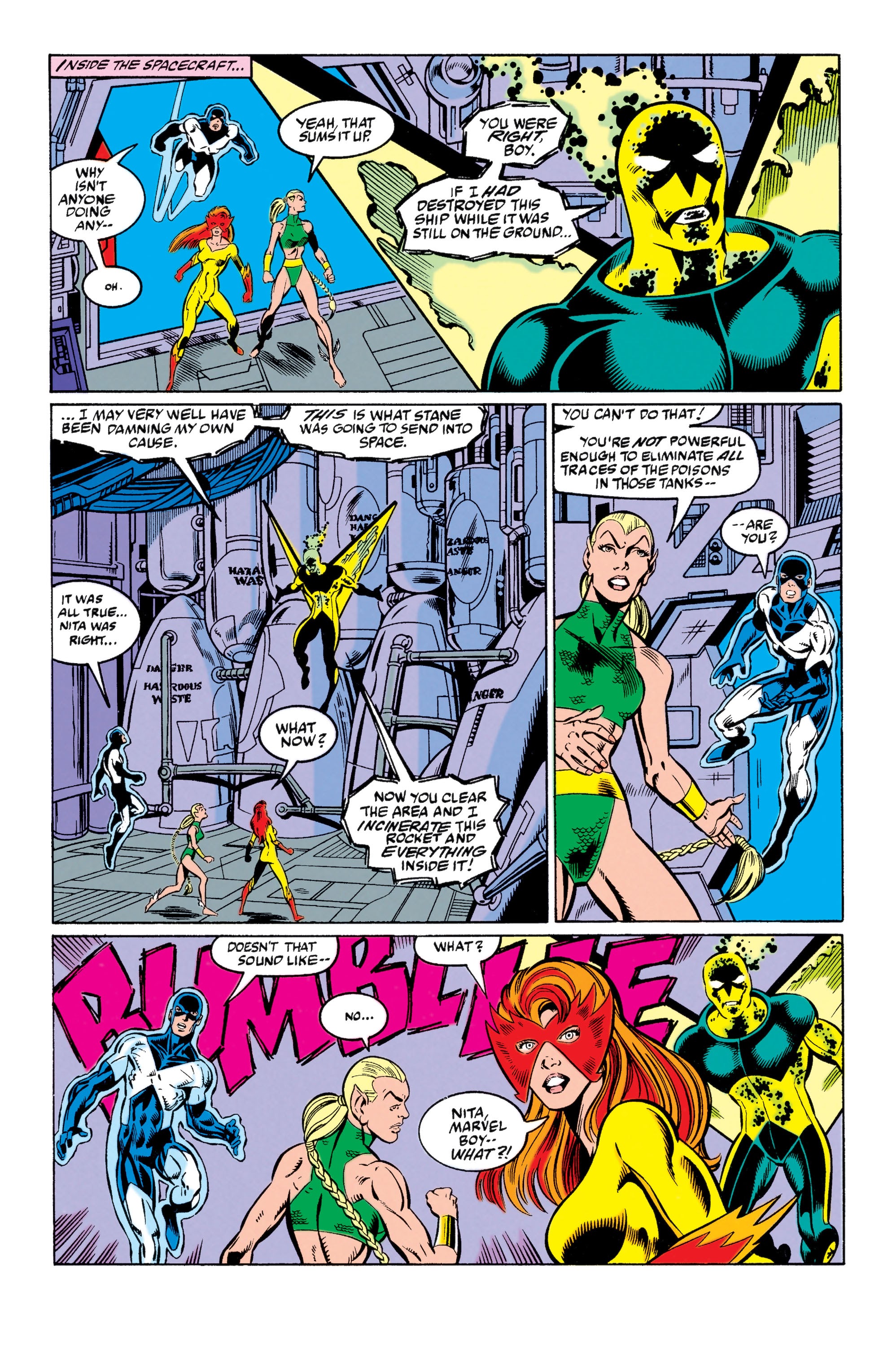 Read online The New Warriors comic -  Issue #5 - 22