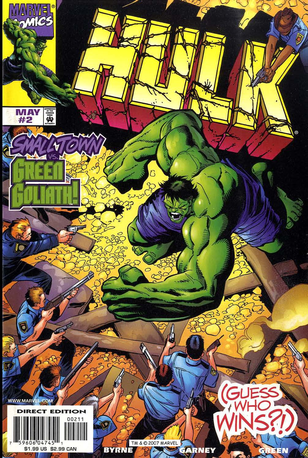 Read online Hulk (1999) comic -  Issue #2 - 1