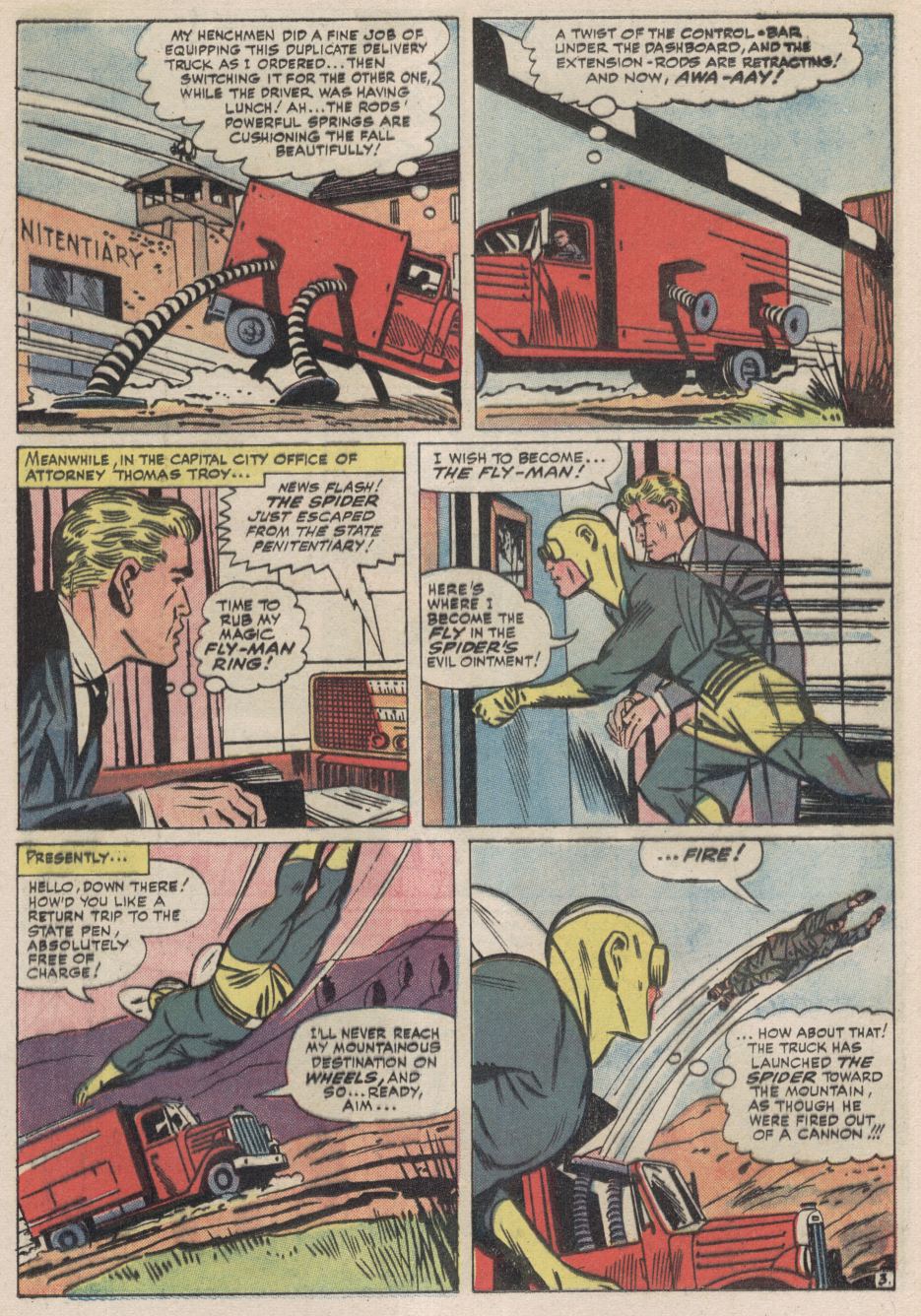 Read online Fly Man comic -  Issue #31 - 5