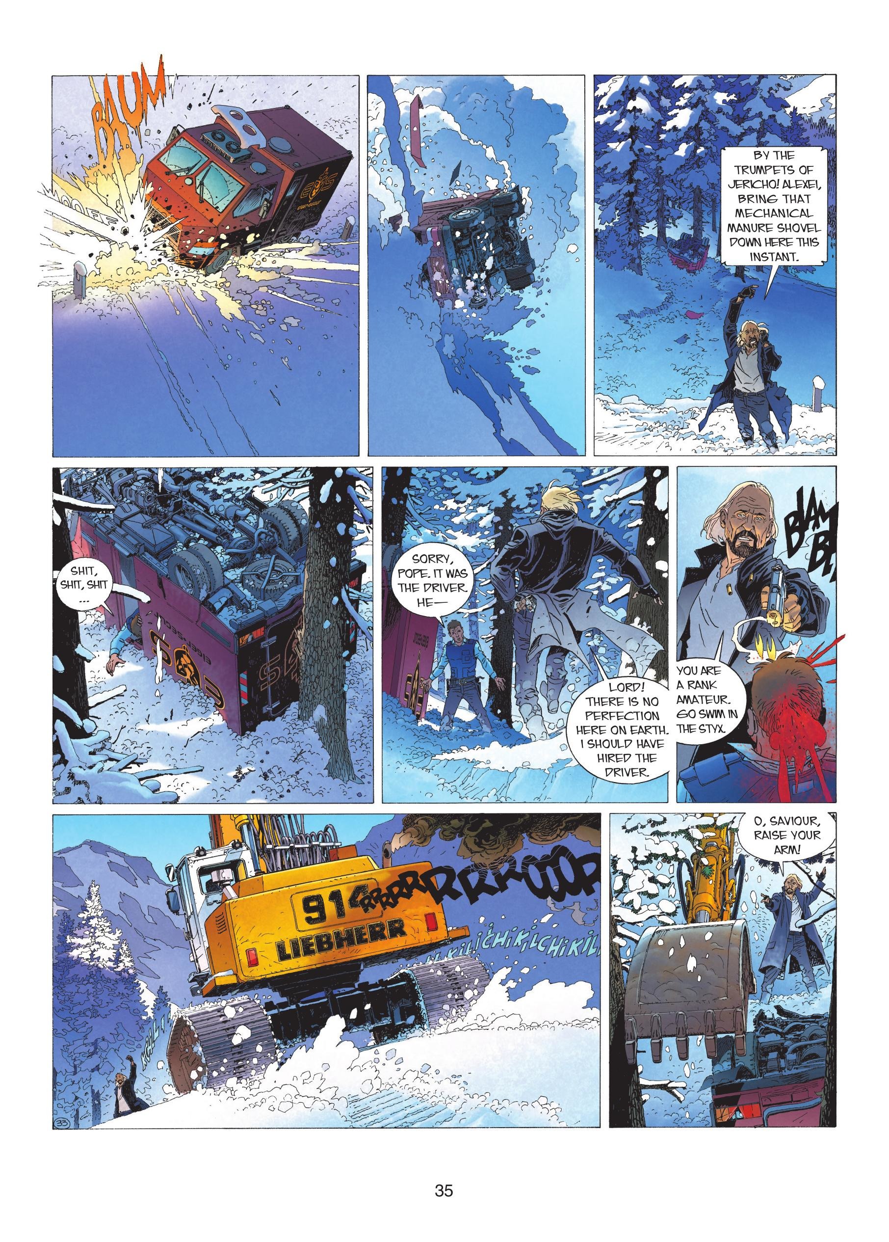 Read online Largo Winch comic -  Issue # TPB 17 - 37