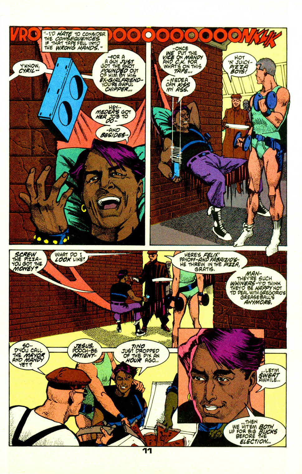 Read online American Flagg! comic -  Issue #20 - 12