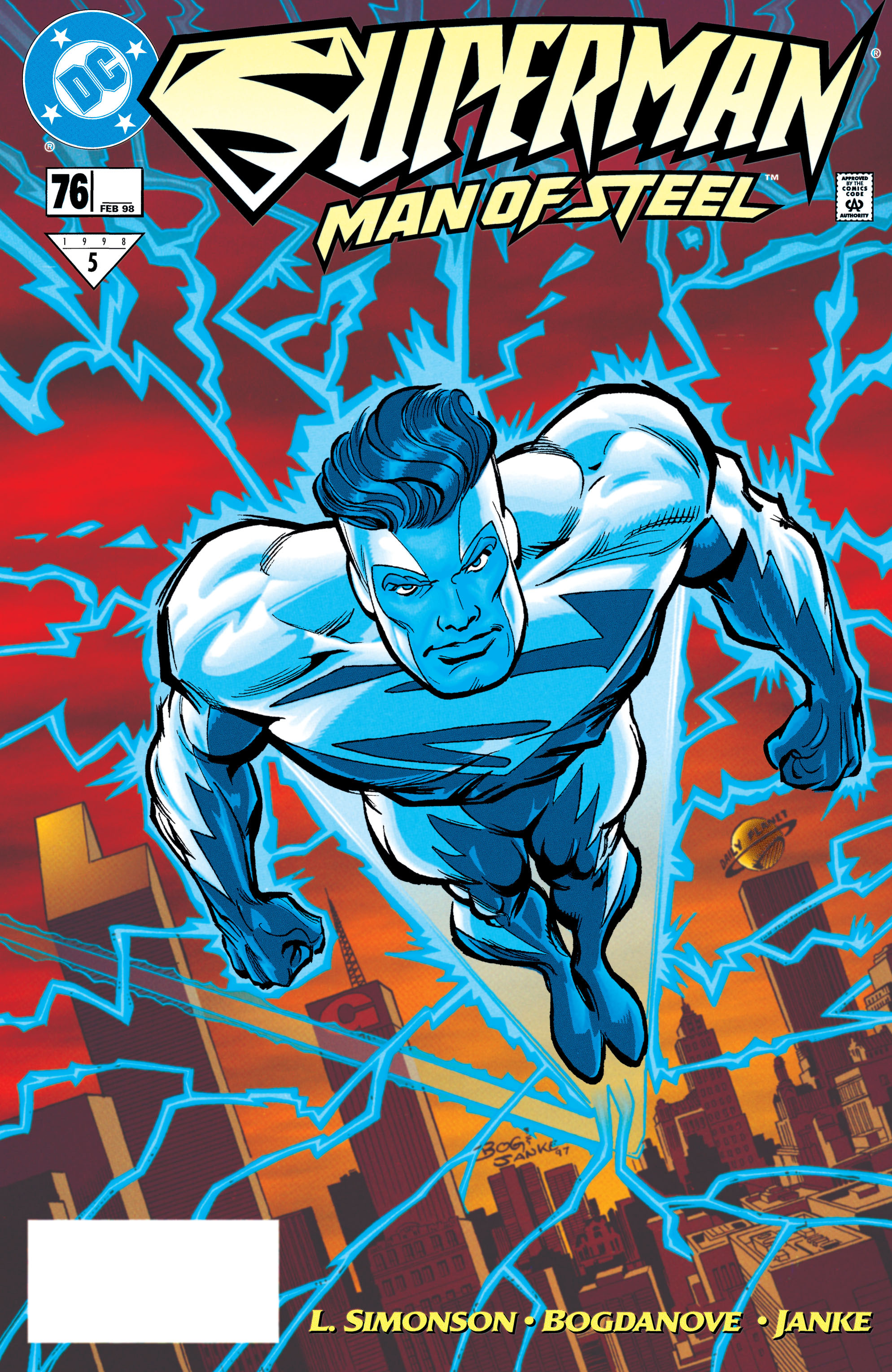 Read online Superman: The Man of Steel (1991) comic -  Issue #76 - 1