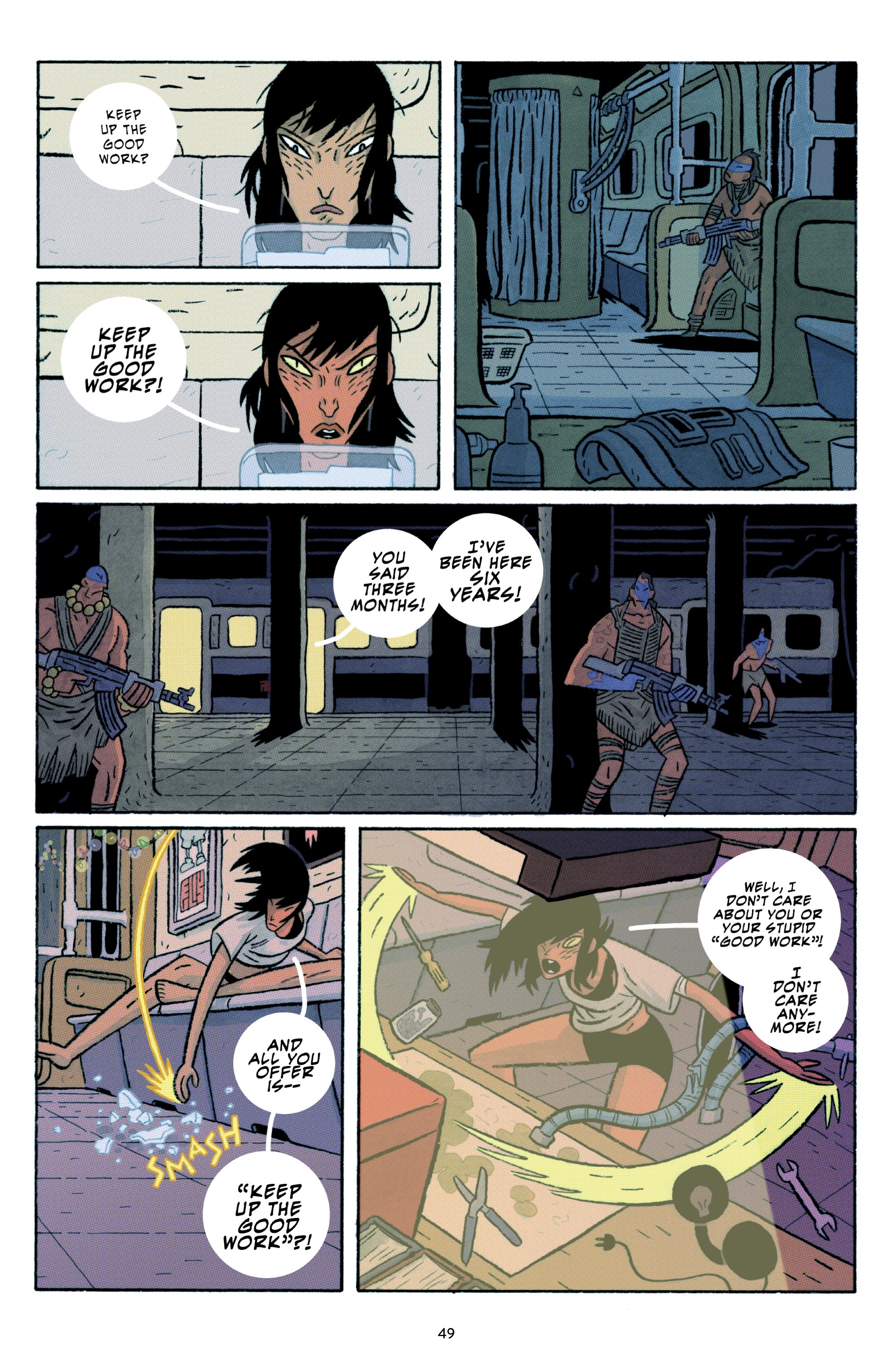 Read online ApocalyptiGirl: An Aria for the End Times (2020) comic -  Issue # TPB - 51