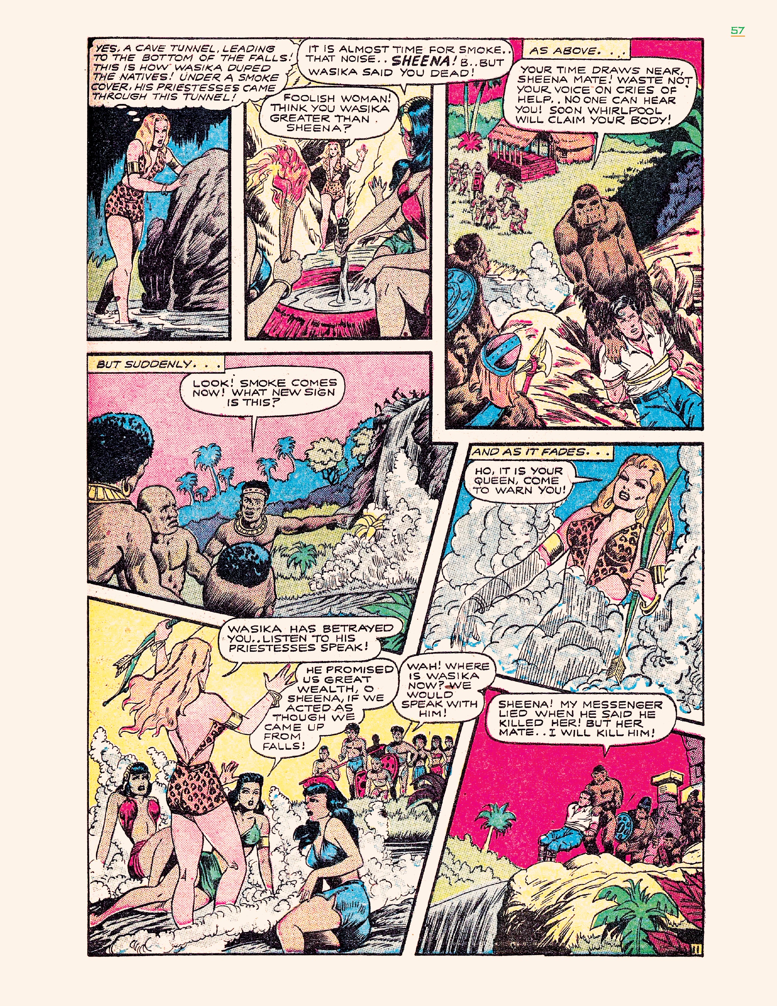 Read online Jungle Girls comic -  Issue # TPB (Part 1) - 57