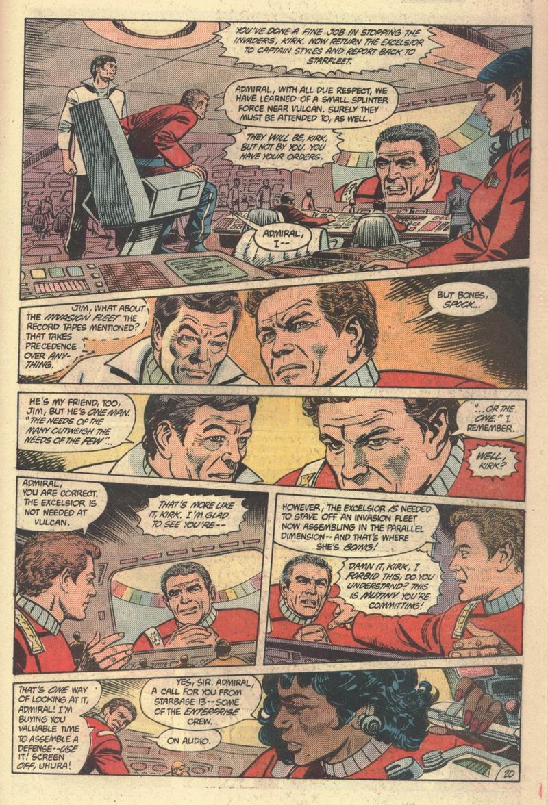 Read online Star Trek (1984) comic -  Issue #12 - 20