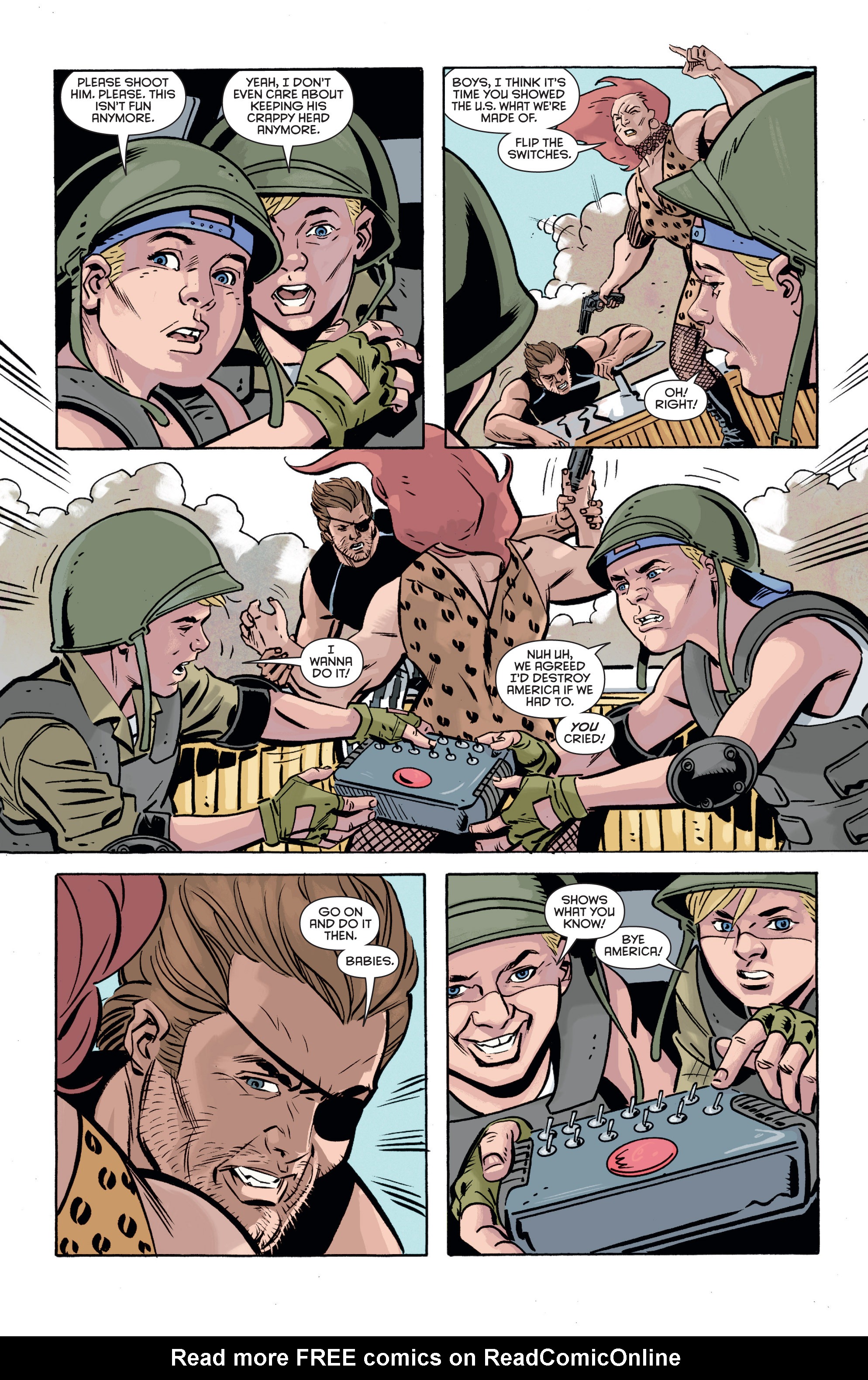 Read online Escape from New York comic -  Issue #4 - 8