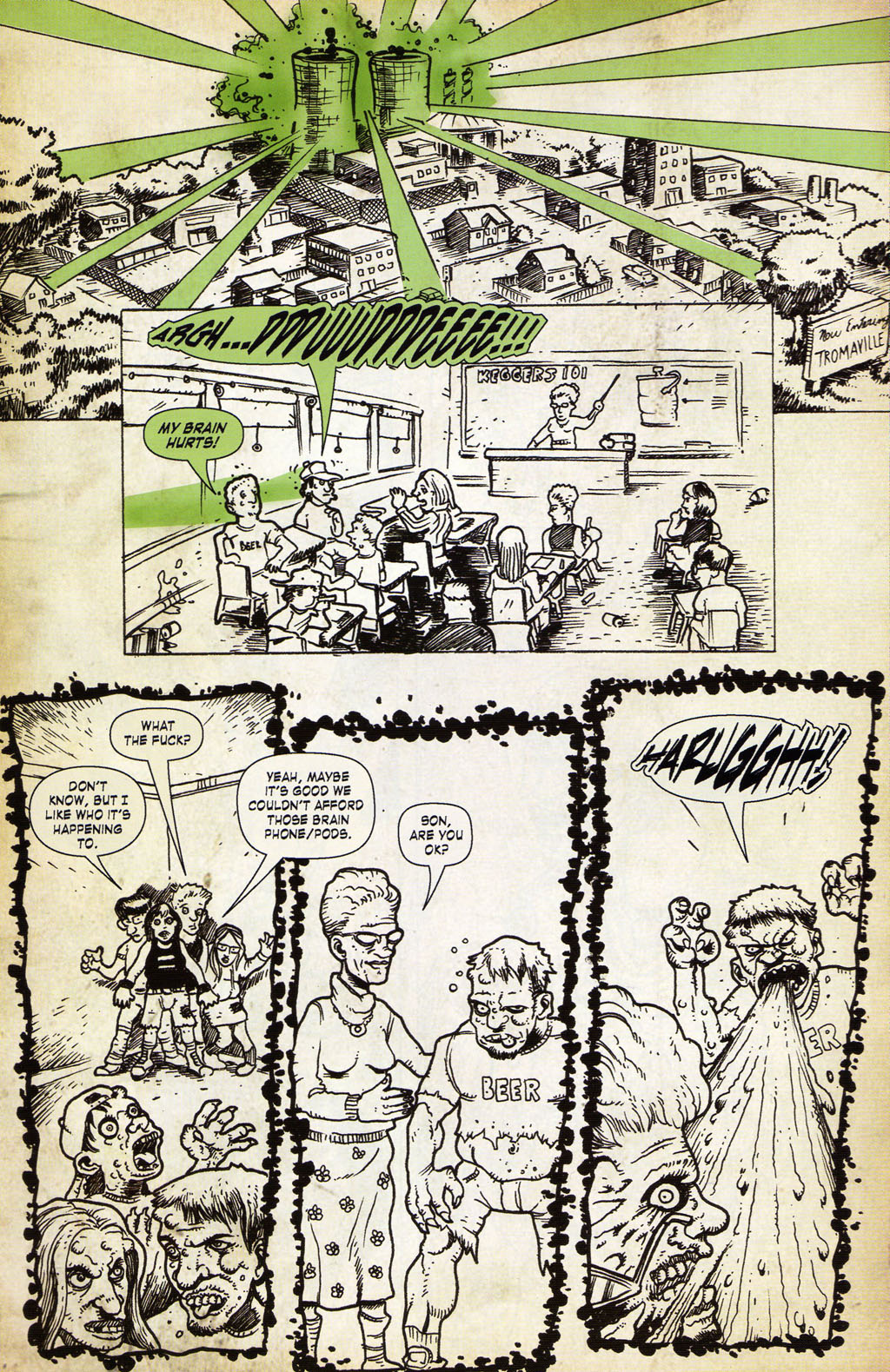 Read online Lloyd Kaufman Presents: The Toxic Avenger and Other Tromatic Tales comic -  Issue # TPB (Part 1) - 22