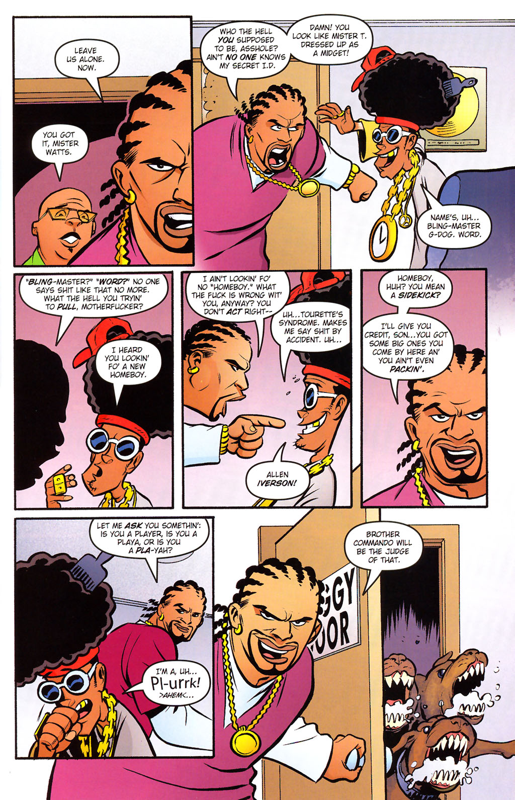 Read online Paul Jenkins' Sidekick comic -  Issue #1 - 21