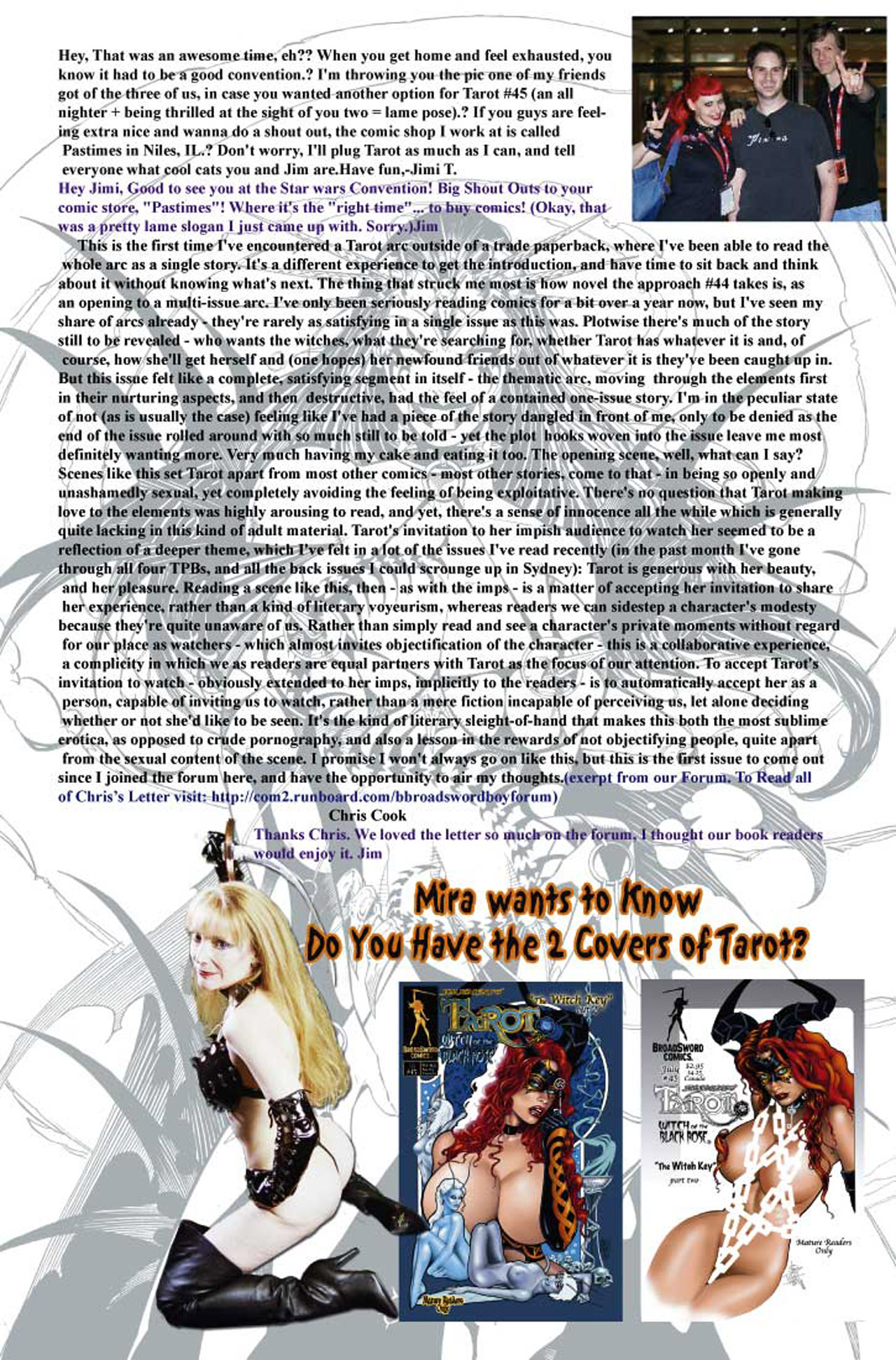 Read online Tarot: Witch of the Black Rose comic -  Issue #45 - 30