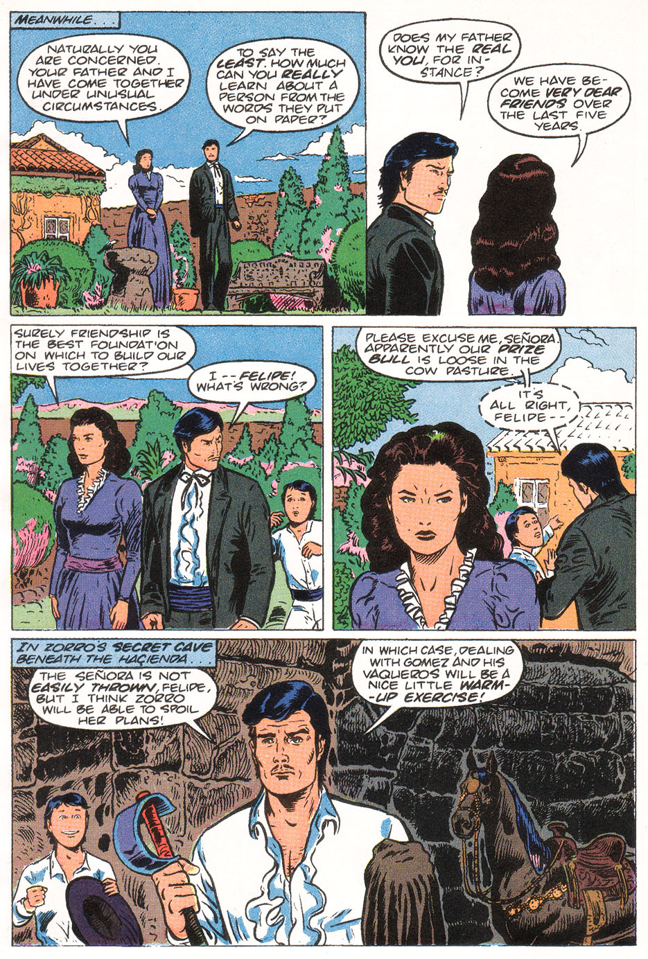 Read online Zorro (1990) comic -  Issue #11 - 12