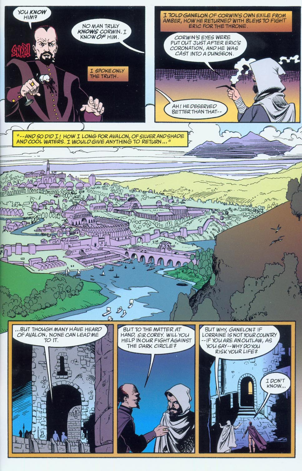 Read online Roger Zelazny's Amber: The Guns of Avalon comic -  Issue #1 - 20