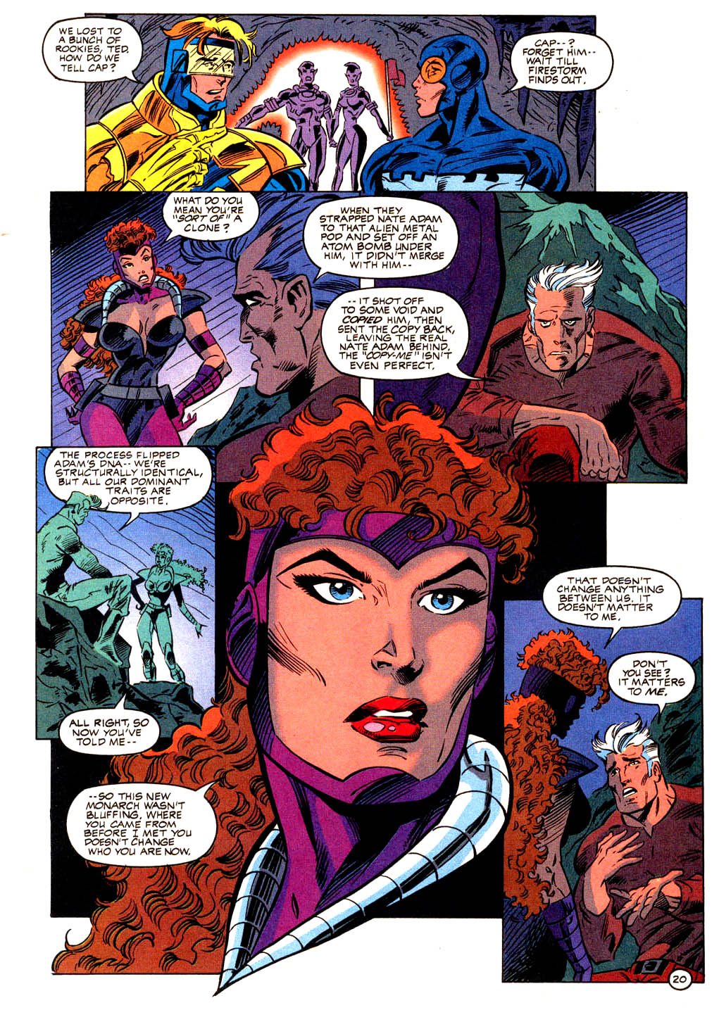 Read online Extreme Justice comic -  Issue #16 - 20