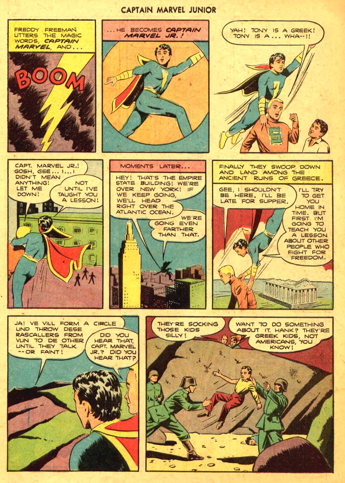 Read online Captain Marvel, Jr. comic -  Issue #25 - 27