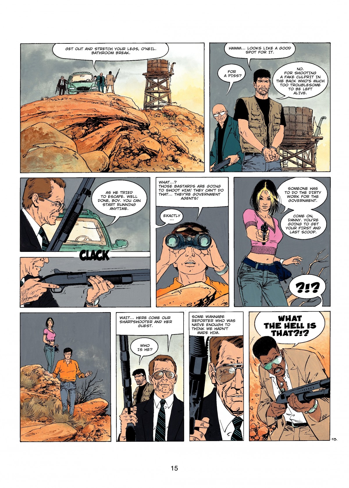 Read online XIII comic -  Issue #13 - 15