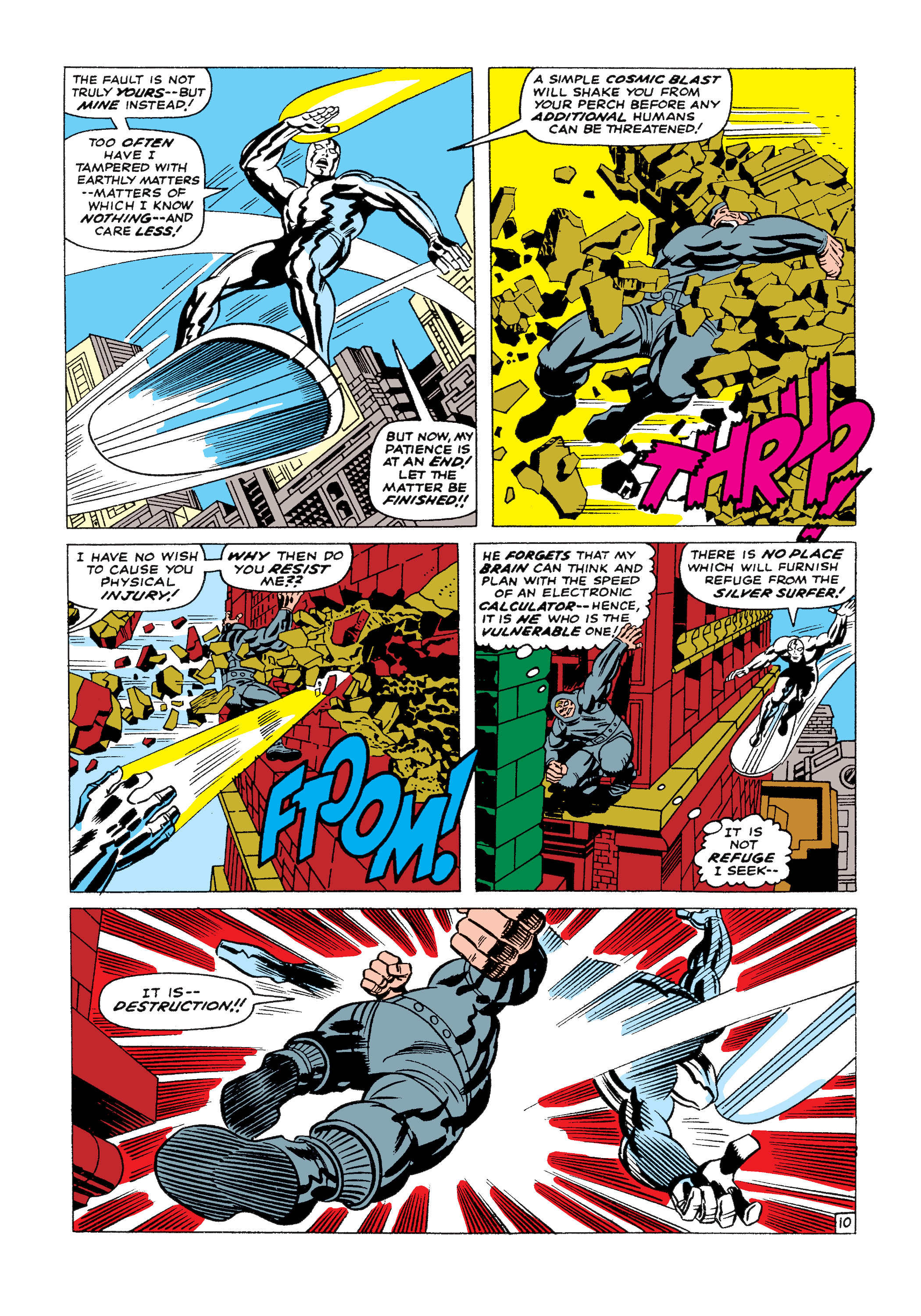 Read online Marvel Masterworks: The Silver Surfer comic -  Issue # TPB 1 (Part 3) - 58