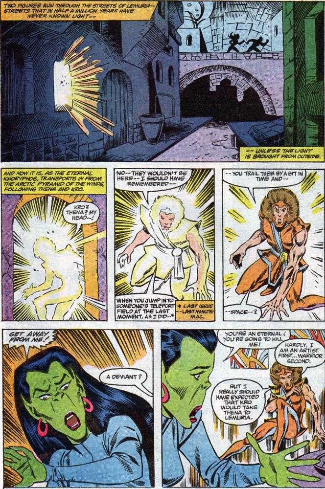 Read online Eternals (1985) comic -  Issue #7 - 13