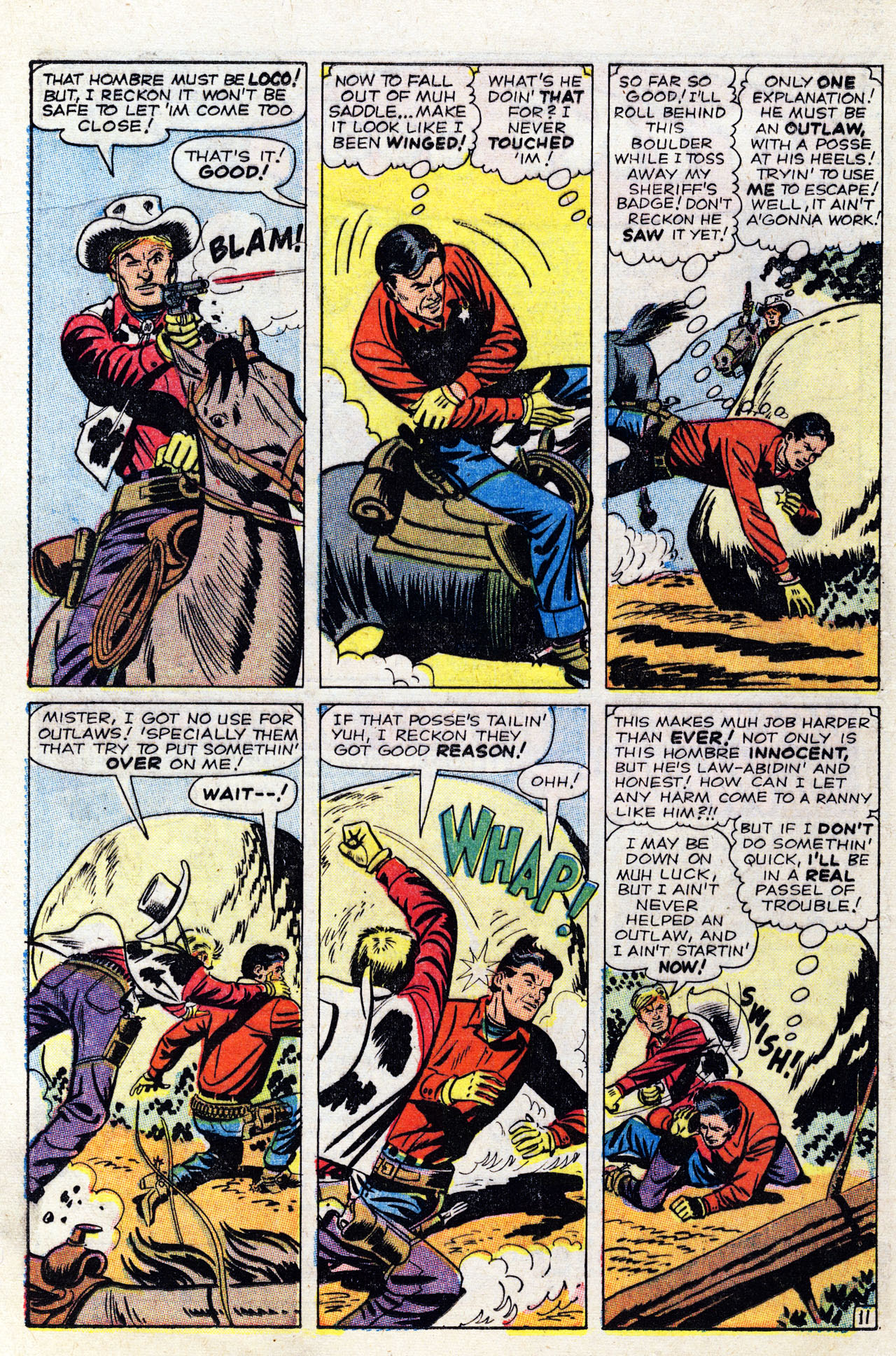 Read online Gunsmoke Western comic -  Issue #74 - 16