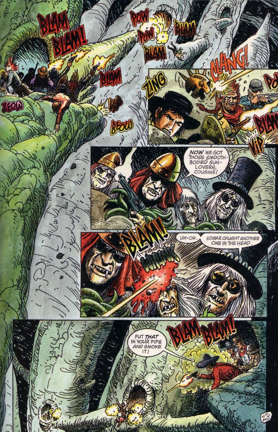 Read online Jonah Hex: Riders of the Worm and Such comic -  Issue #5 - 25
