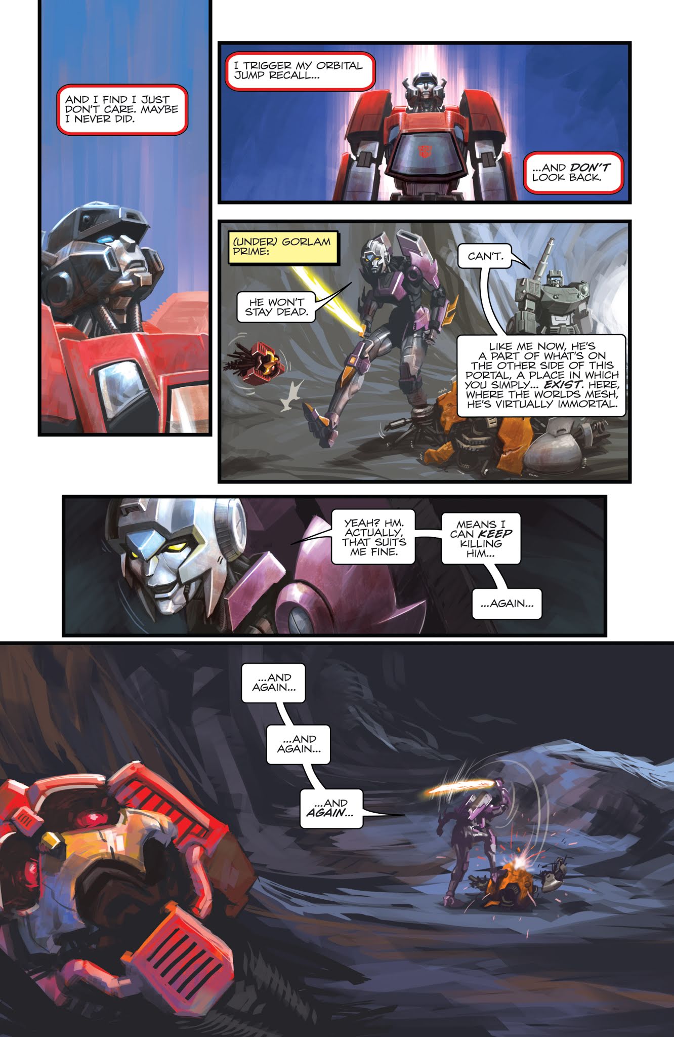 Read online Transformers: The IDW Collection comic -  Issue # TPB 4 (Part 1) - 98