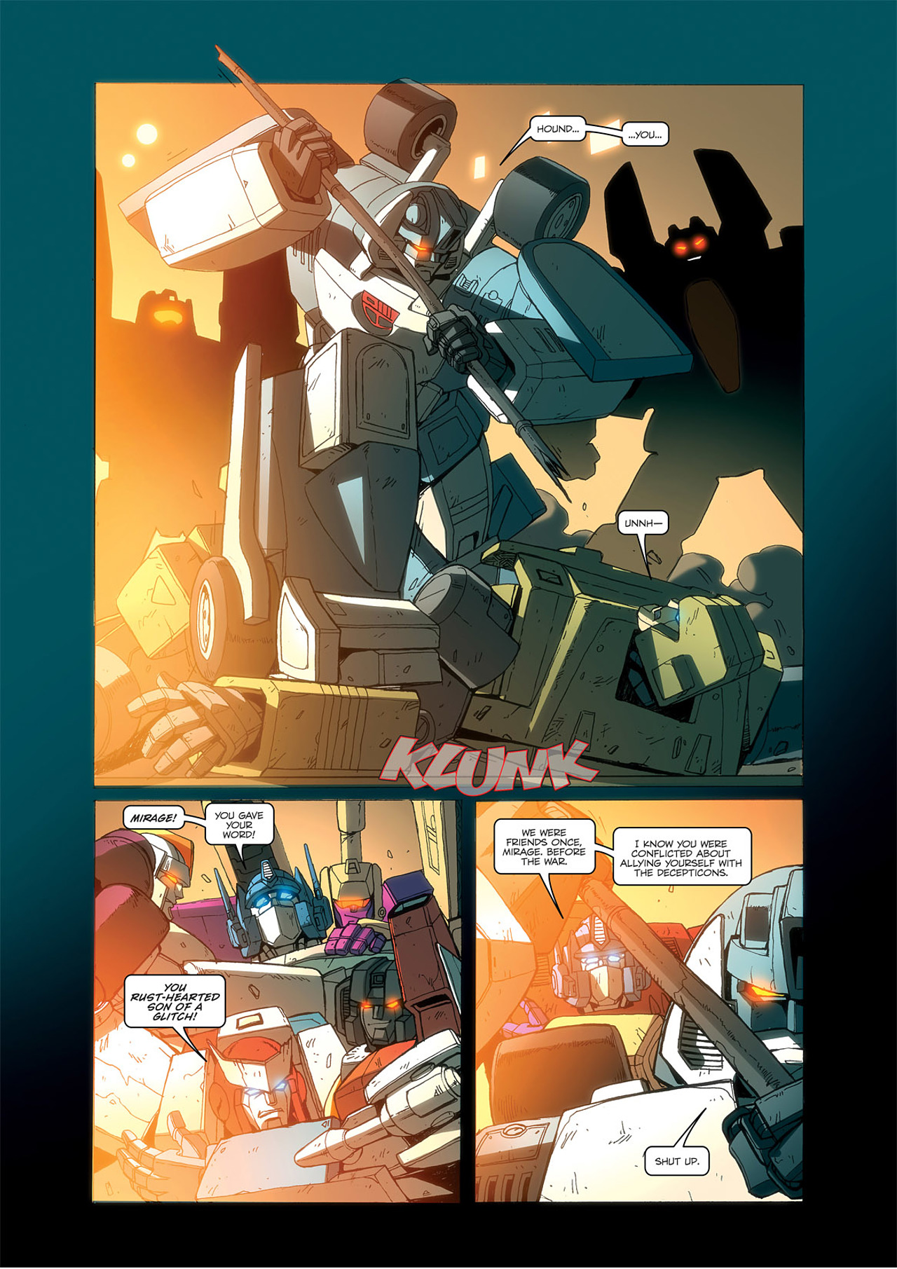 Read online Transformers Spotlight: Mirage comic -  Issue # Full - 20