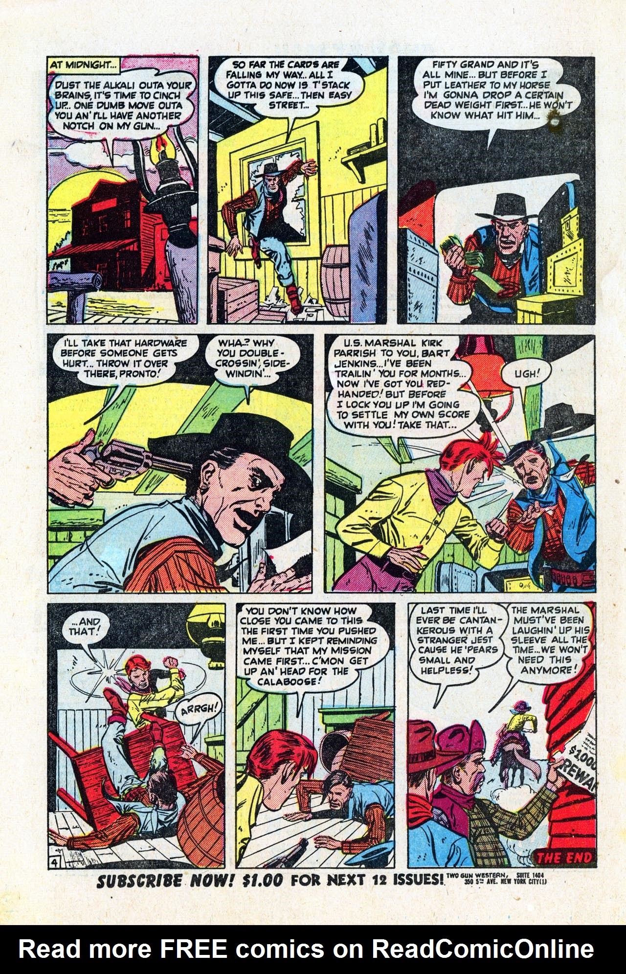 Read online Two Gun Western (1950) comic -  Issue #7 - 26