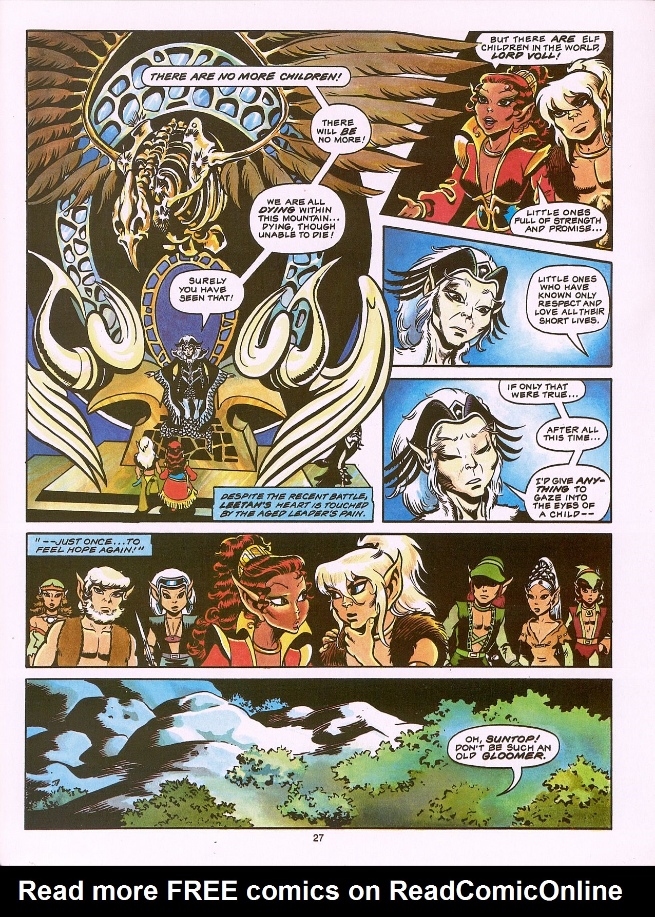 Read online ElfQuest (Starblaze Edition) comic -  Issue # TPB 3 - 35