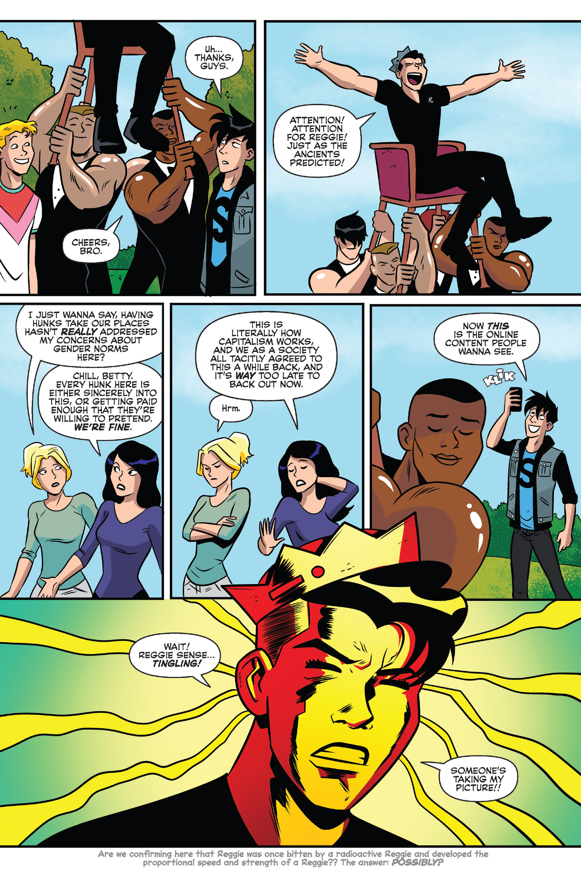 Read online Jughead (2015) comic -  Issue #12 - 13