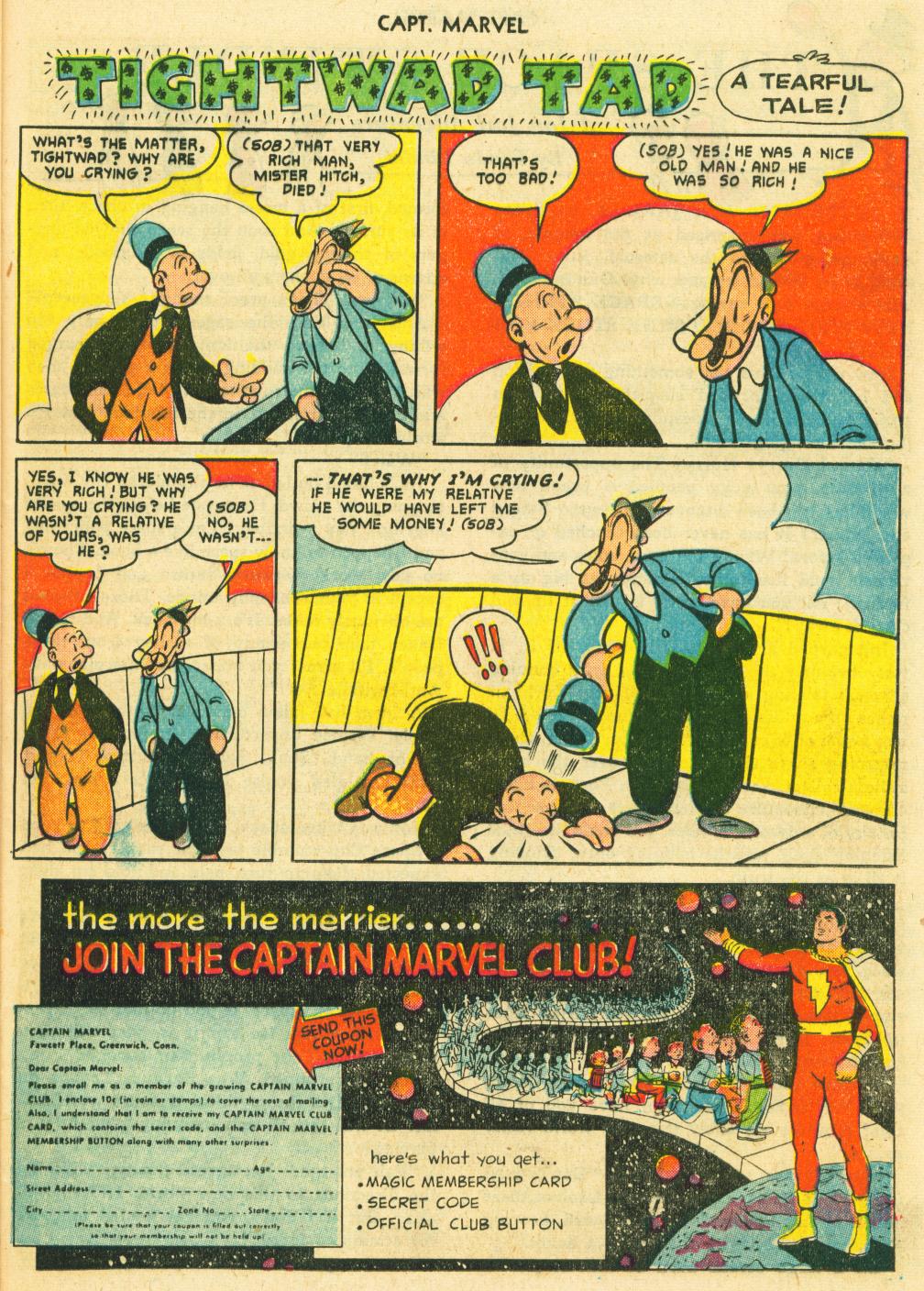 Read online Captain Marvel Adventures comic -  Issue #126 - 25