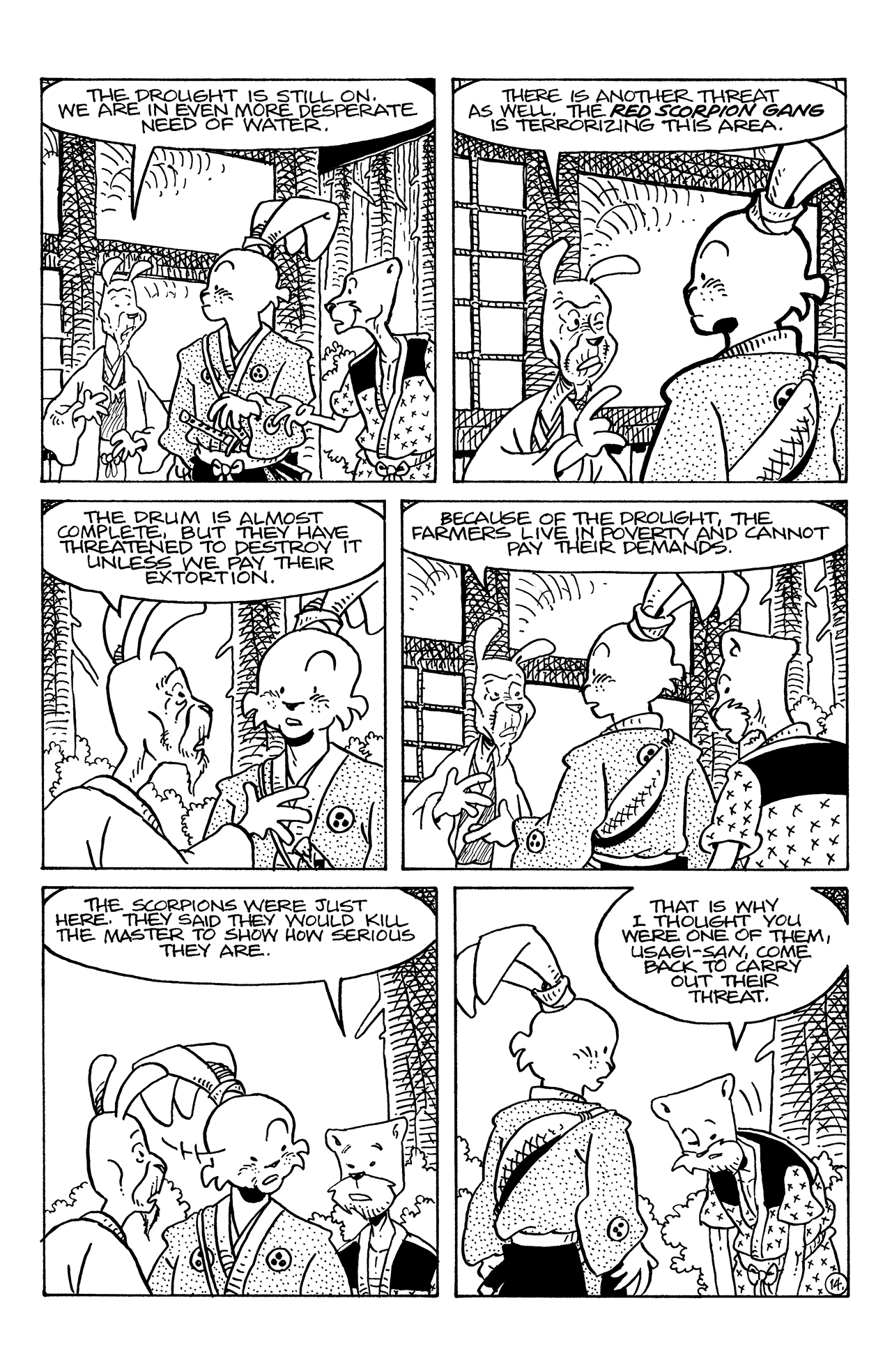Read online Usagi Yojimbo (1996) comic -  Issue #132 - 16