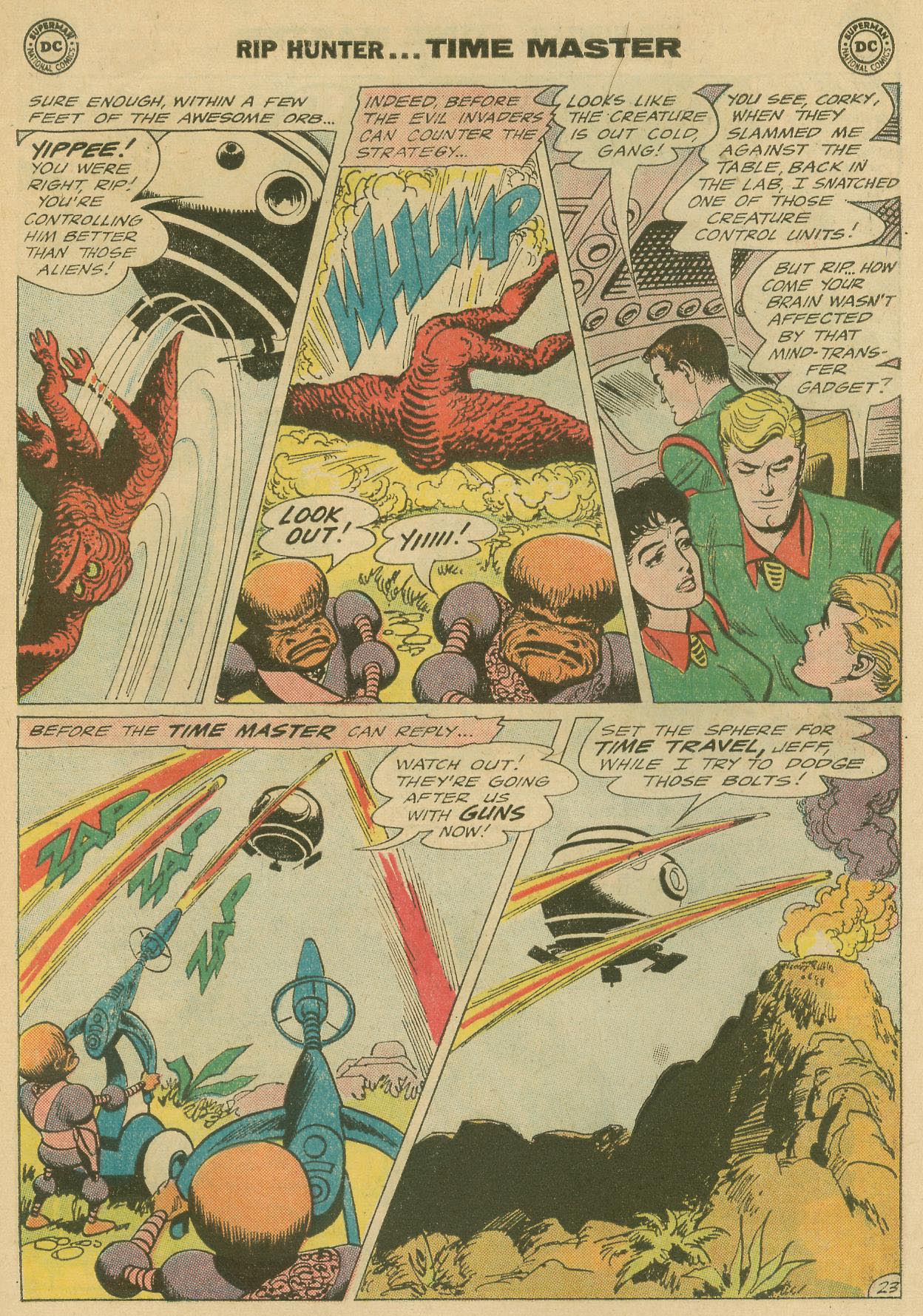 Read online Rip Hunter...Time Master comic -  Issue #25 - 31