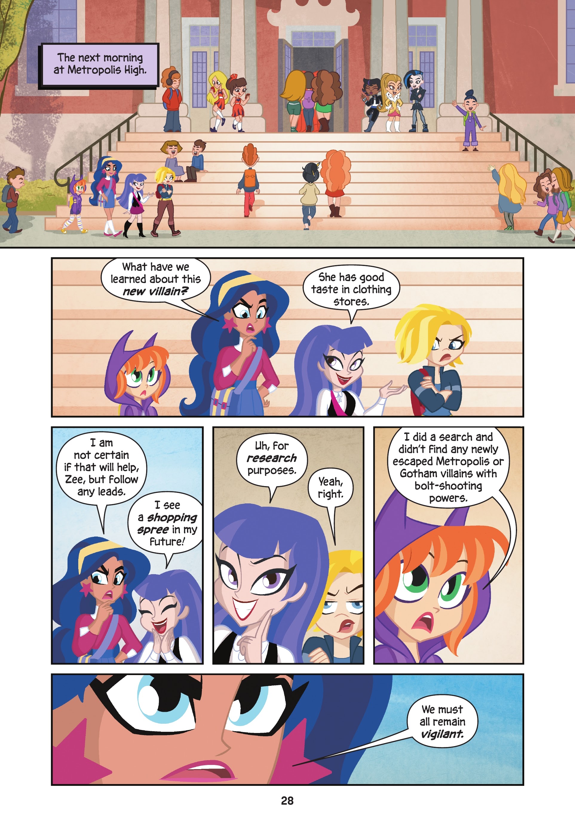 Read online Teen Titans Go!/DC Super Hero Girls: Exchange Students comic -  Issue # TPB (Part 1) - 27