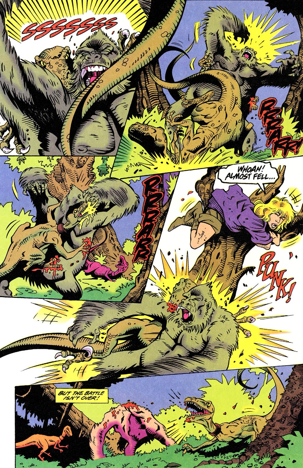 Read online Jurassic Park: Raptors Hijack comic -  Issue #1 - 22