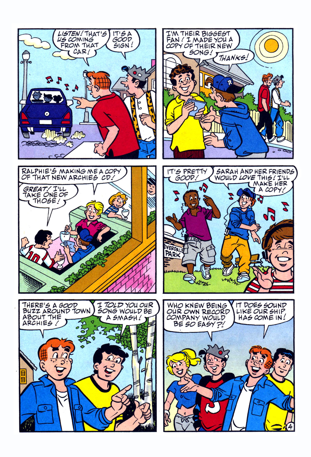 Read online Archie (1960) comic -  Issue #577 - 5