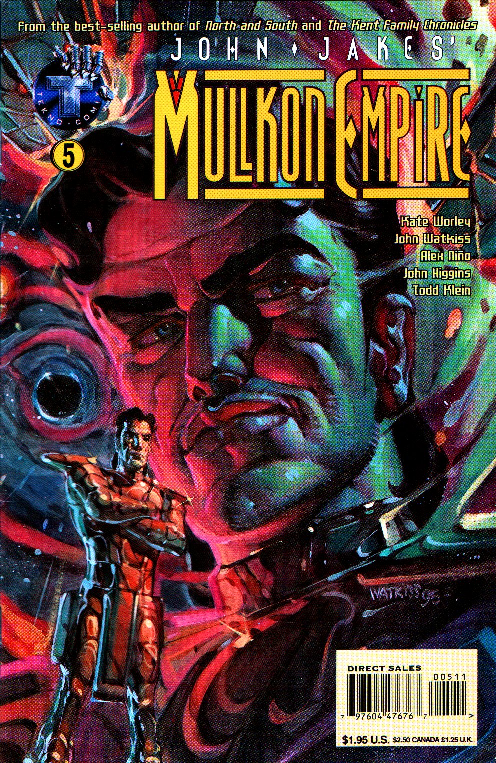 Read online John Jakes' Mulkon Empire comic -  Issue #5 - 1