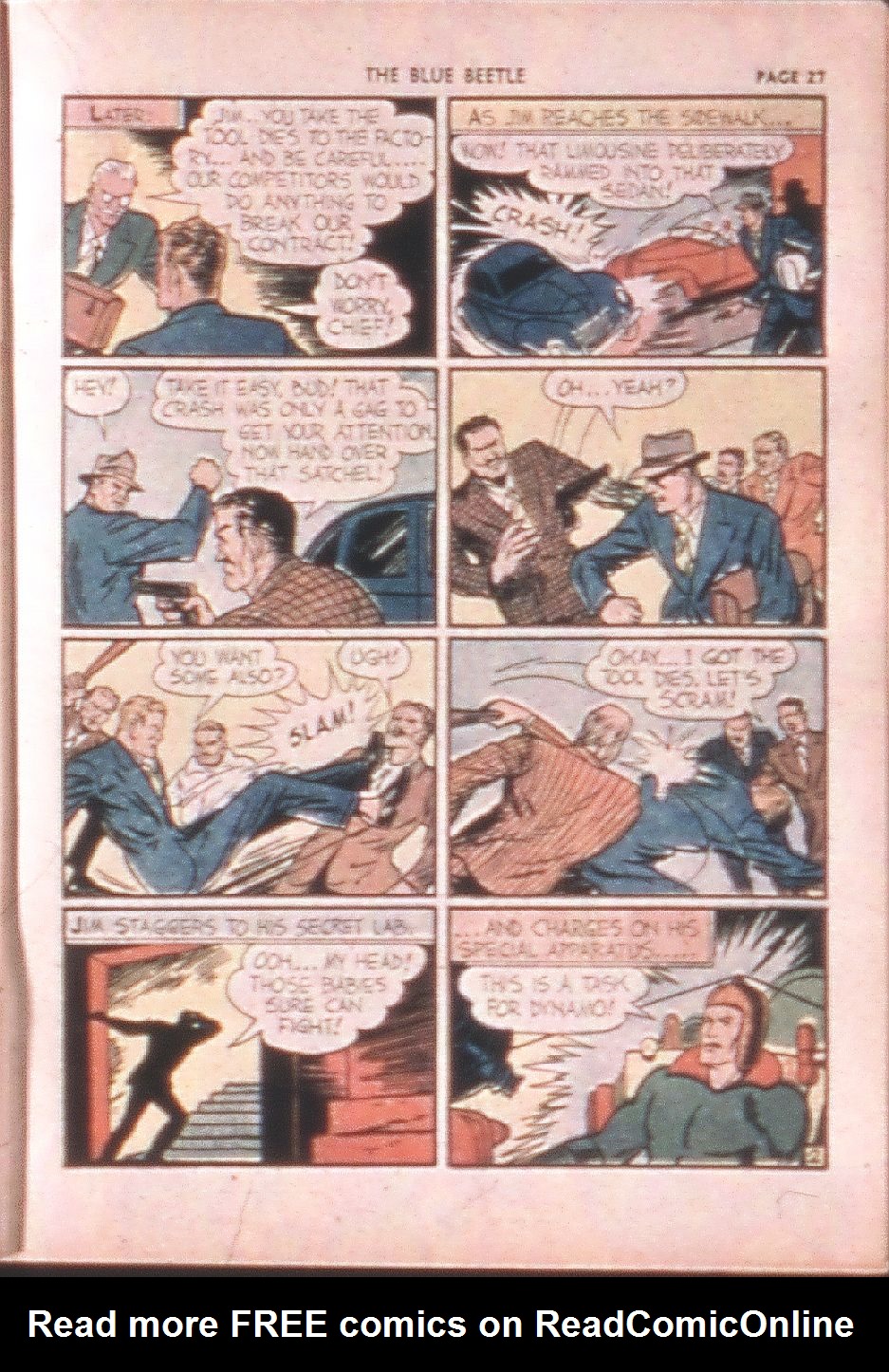 Read online The Blue Beetle comic -  Issue #7 - 29